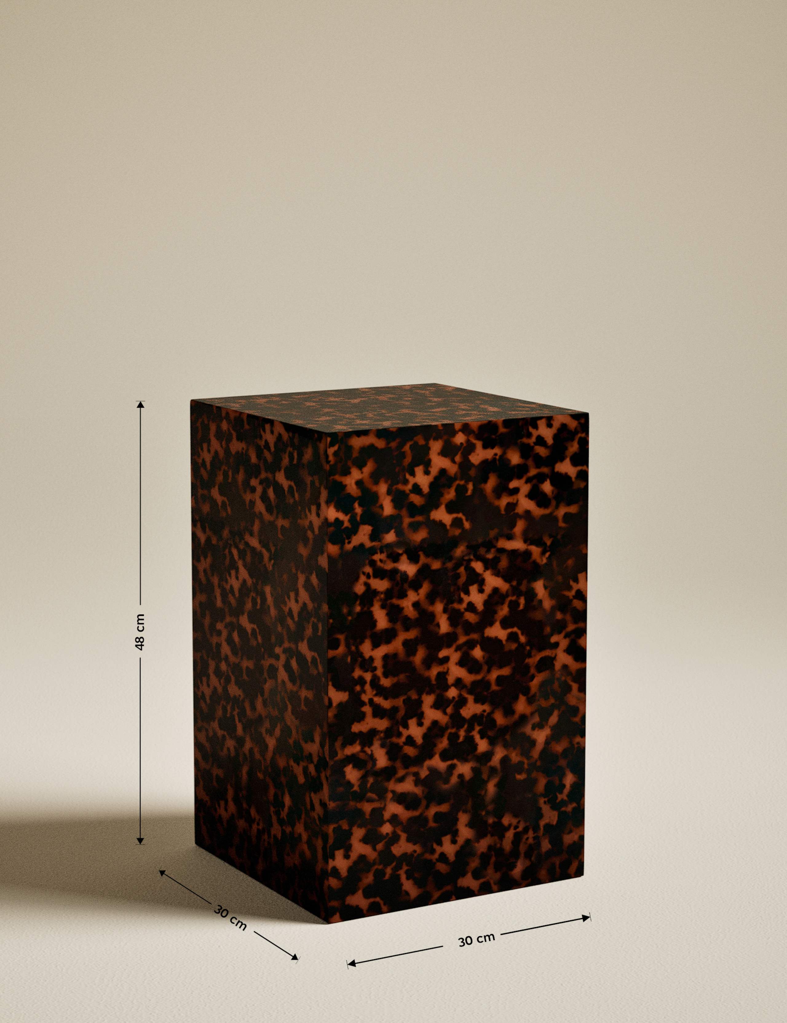 Blithe Tortoise Print Side Table 6 of 6