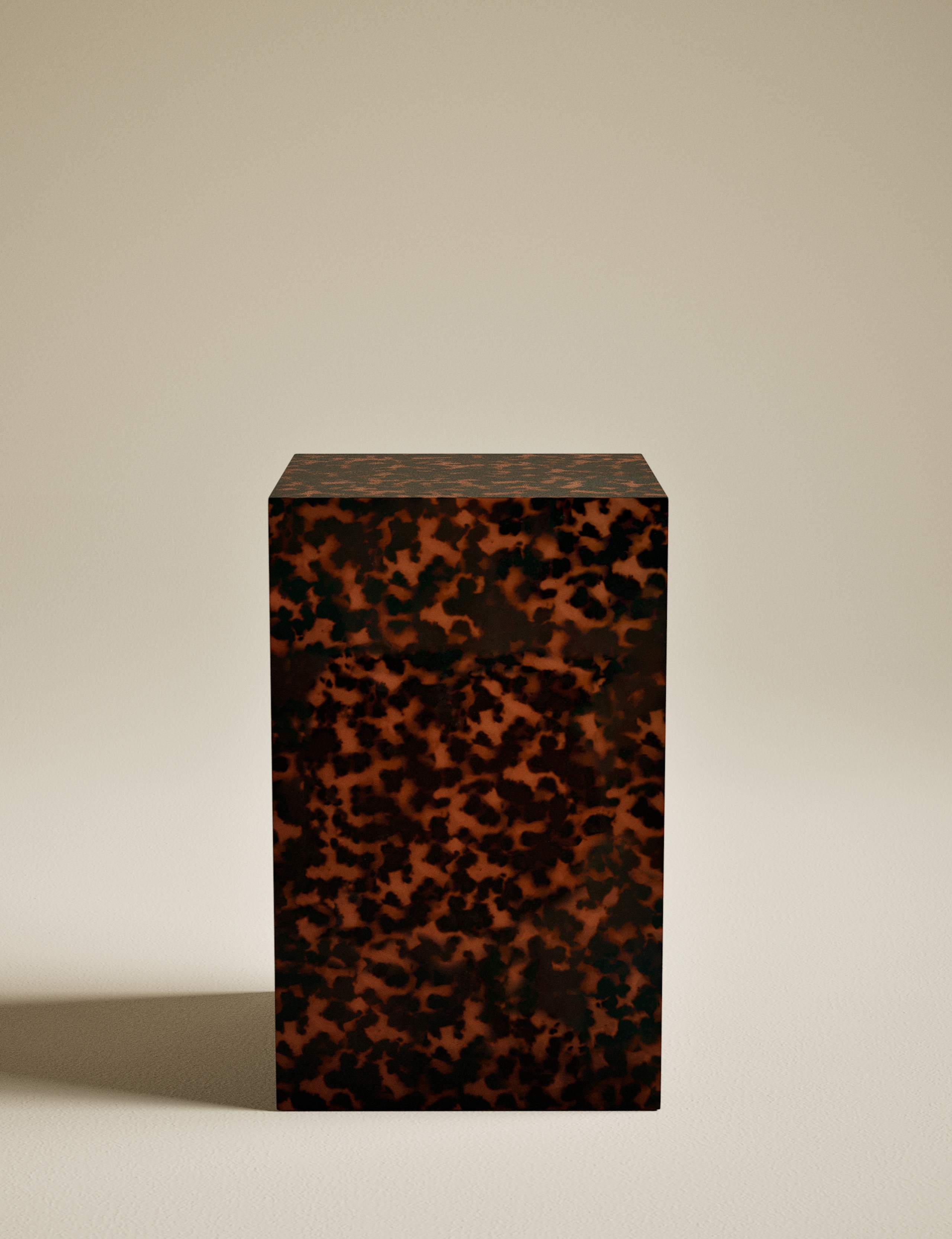 Blithe Tortoise Print Side Table 2 of 6