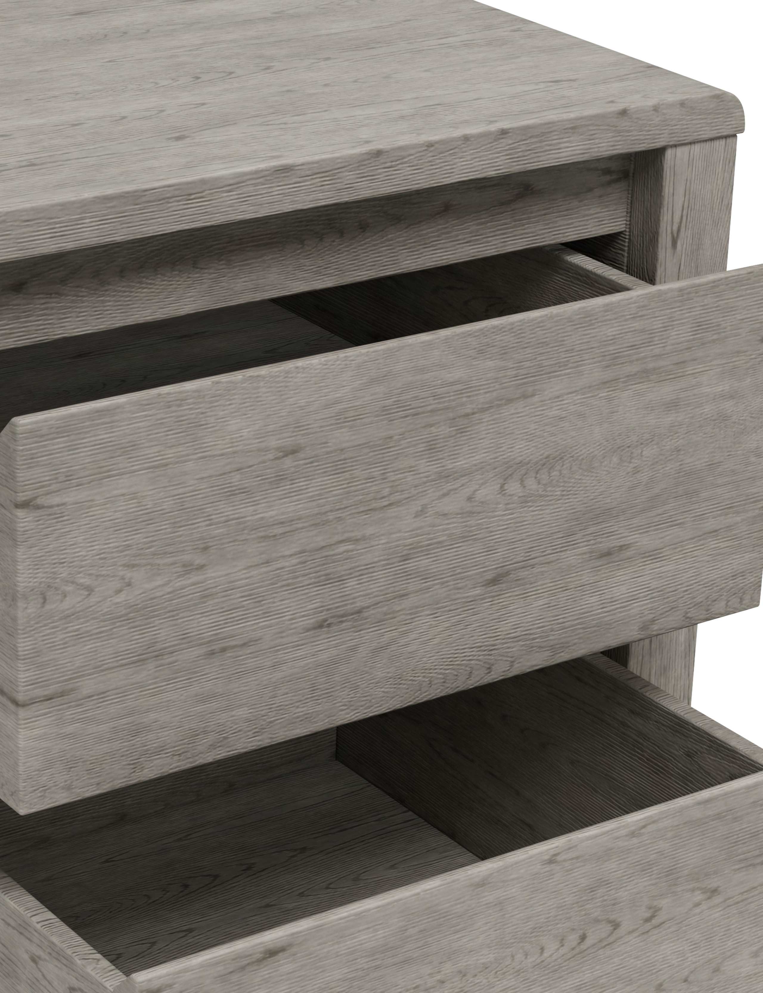 Loxton 2 Drawer Bedside Table 5 of 8