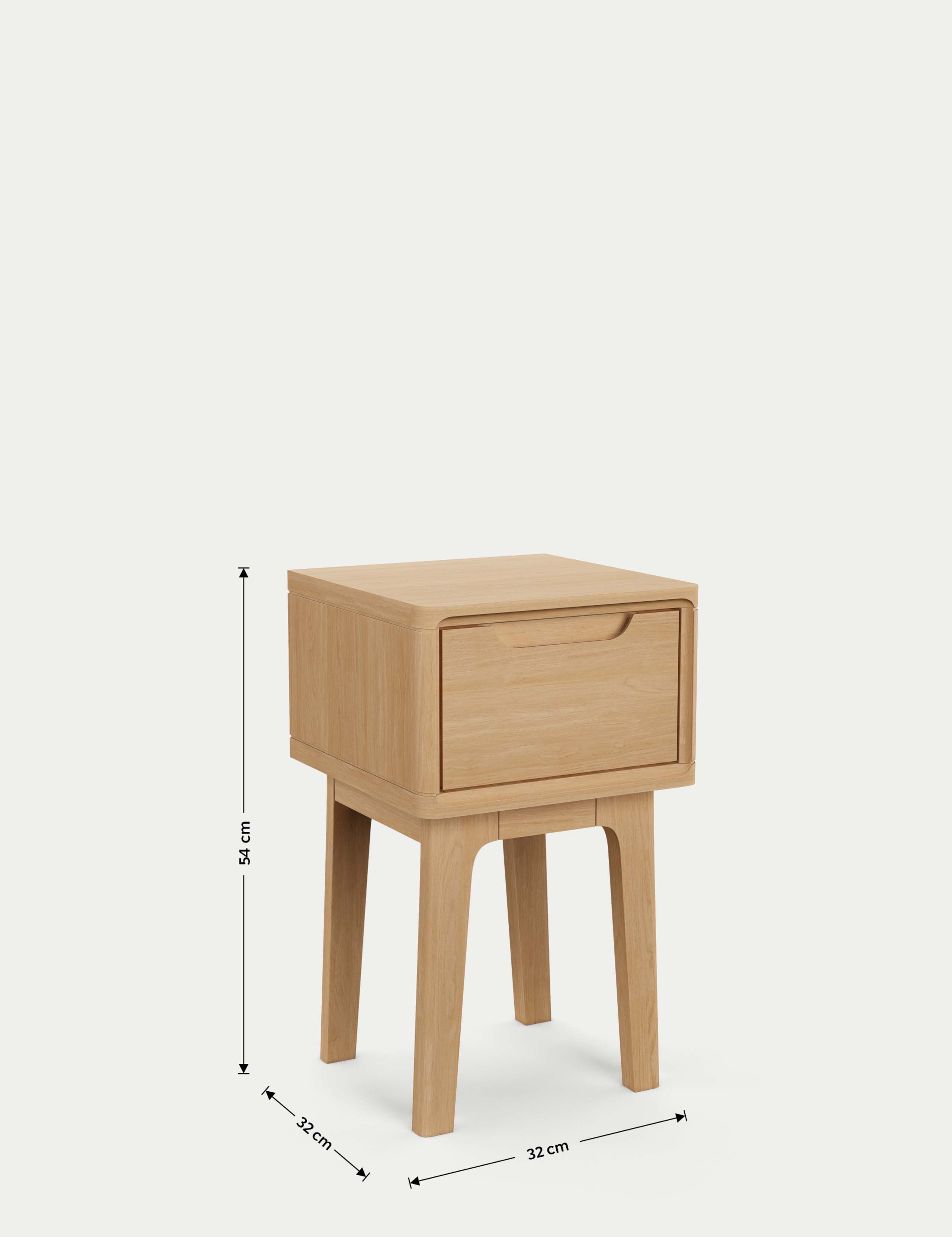 Nord 1 Drawer Side Table 7 of 8