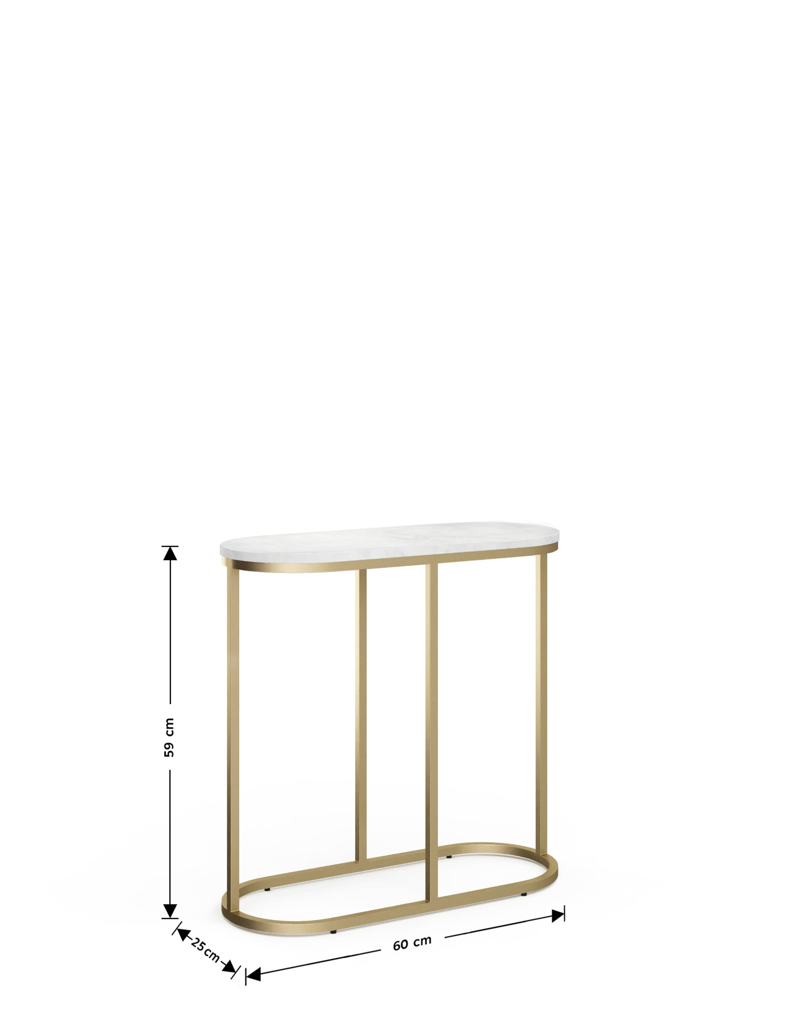 Farley Oval Side Table 6 of 7