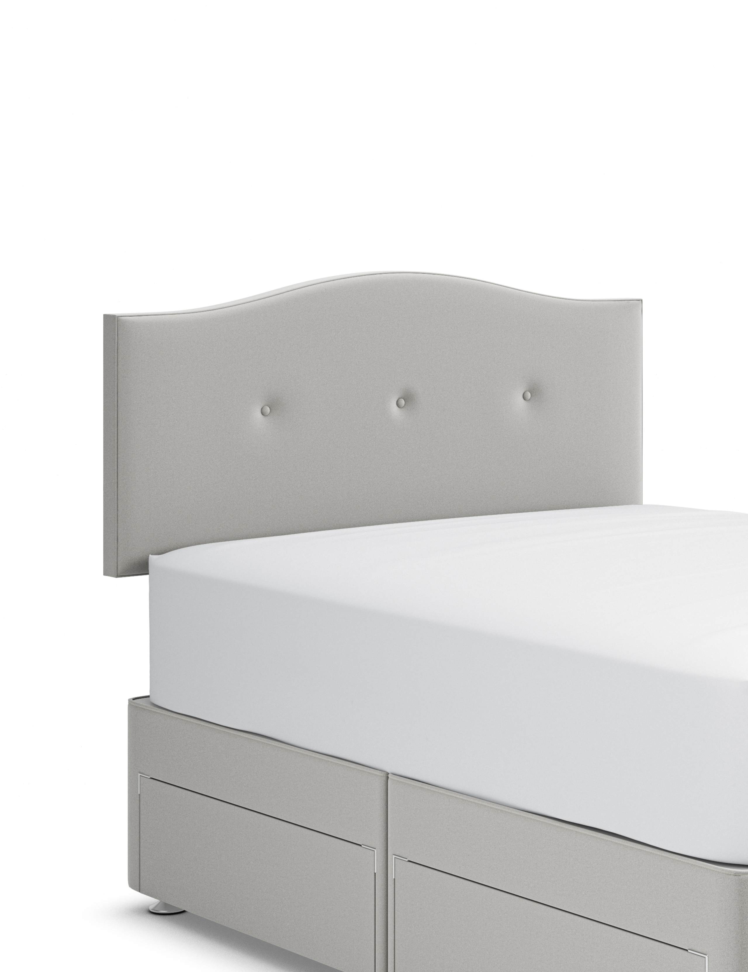 Classic Curve Button Strutted Headboard 2 of 4