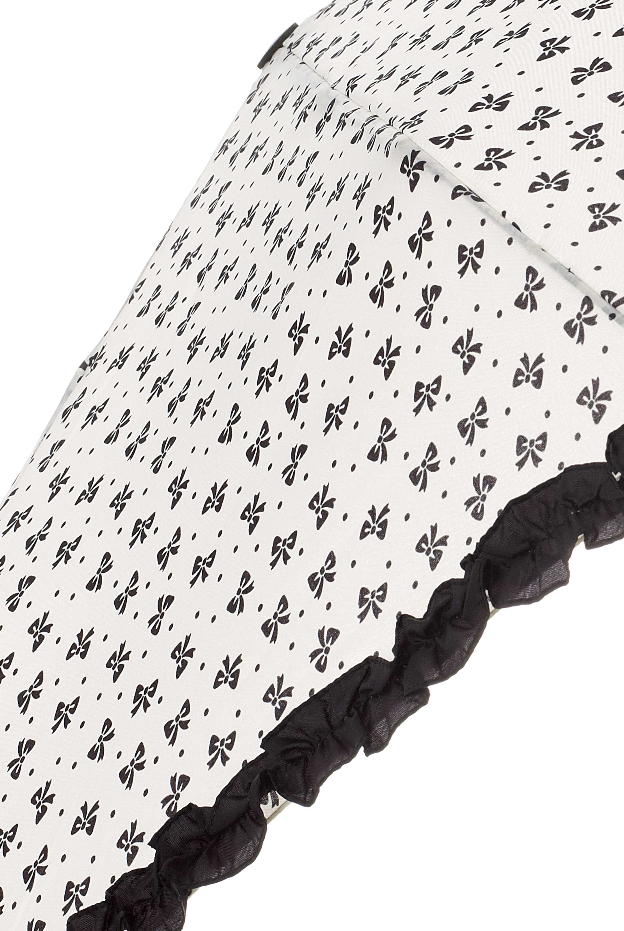 Frill Trim Ditsy & Bow Umbrella with Stormwear™ 3 of 3