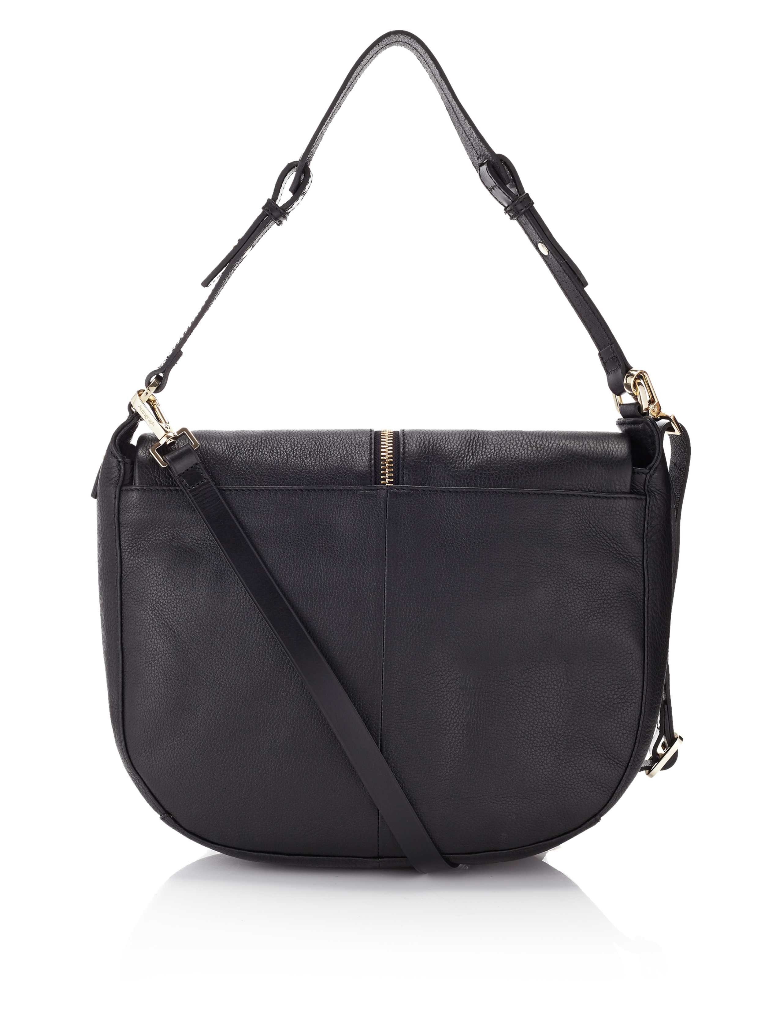 Leather Twin Strap Messenger Bag 5 of 6