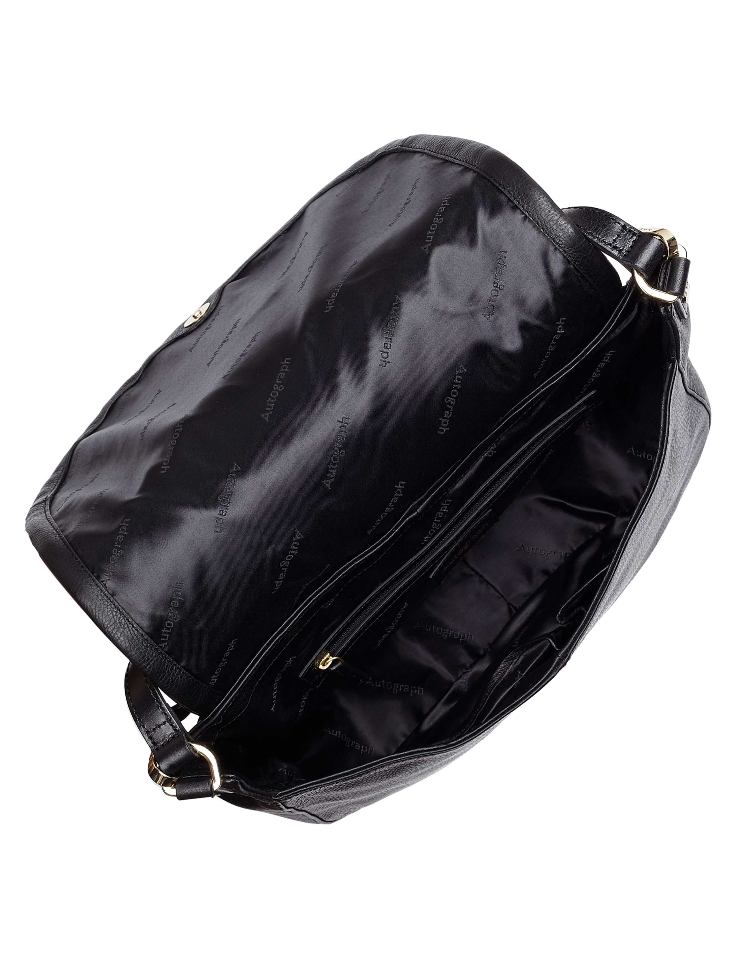 Leather Twin Strap Messenger Bag 6 of 6