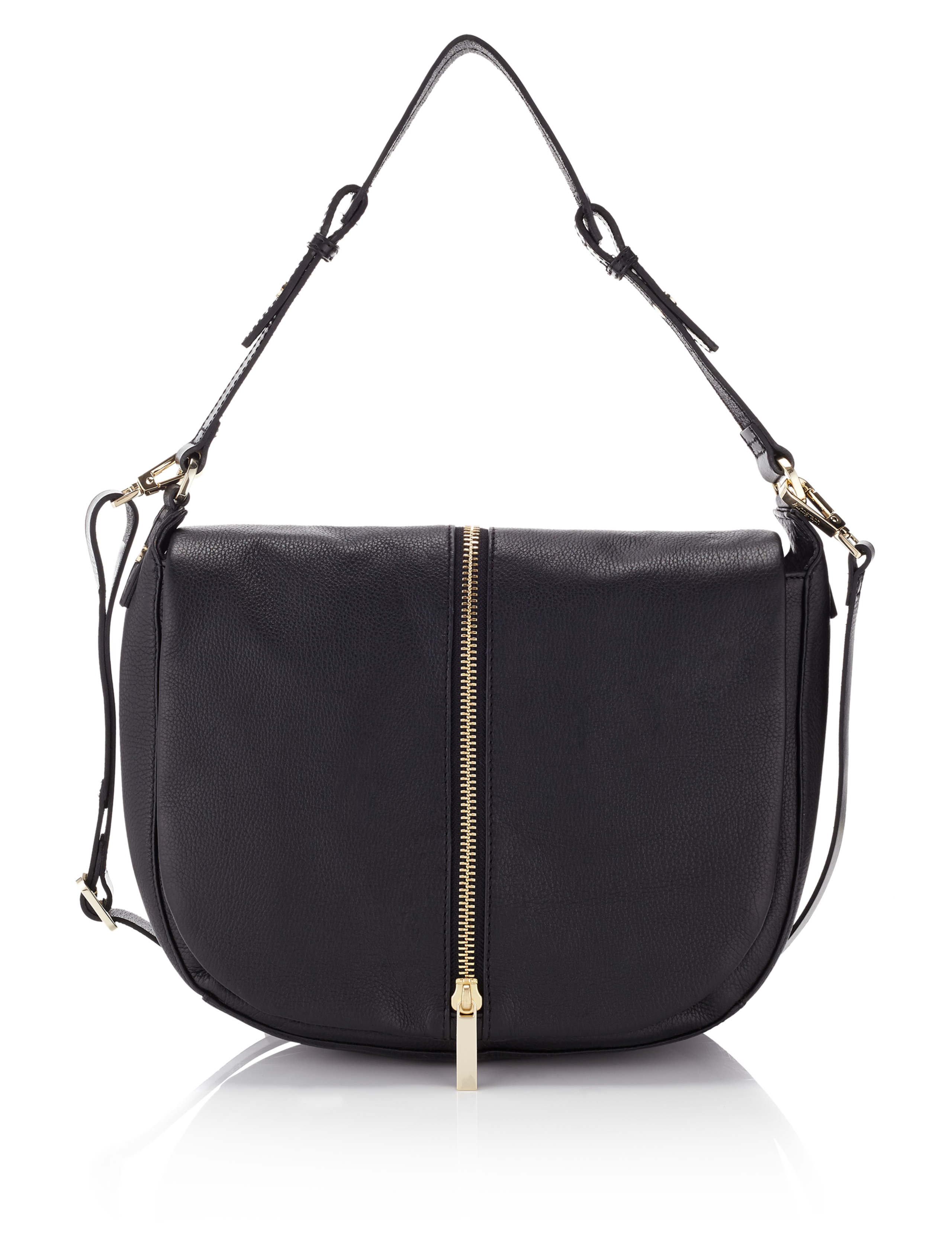 Leather Twin Strap Messenger Bag 2 of 6