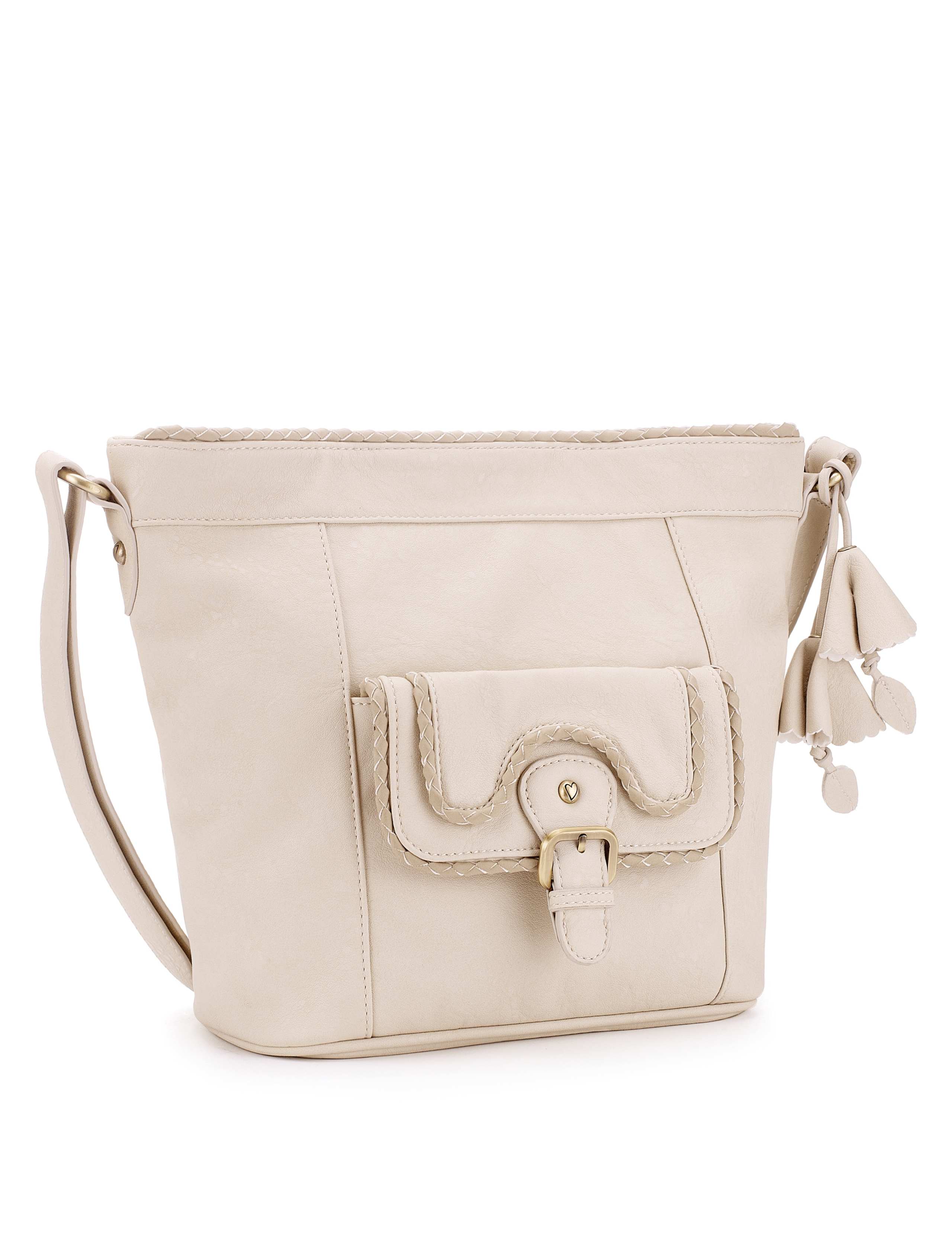 Plaited Trim Bucket Across Body Bag 4 of 6
