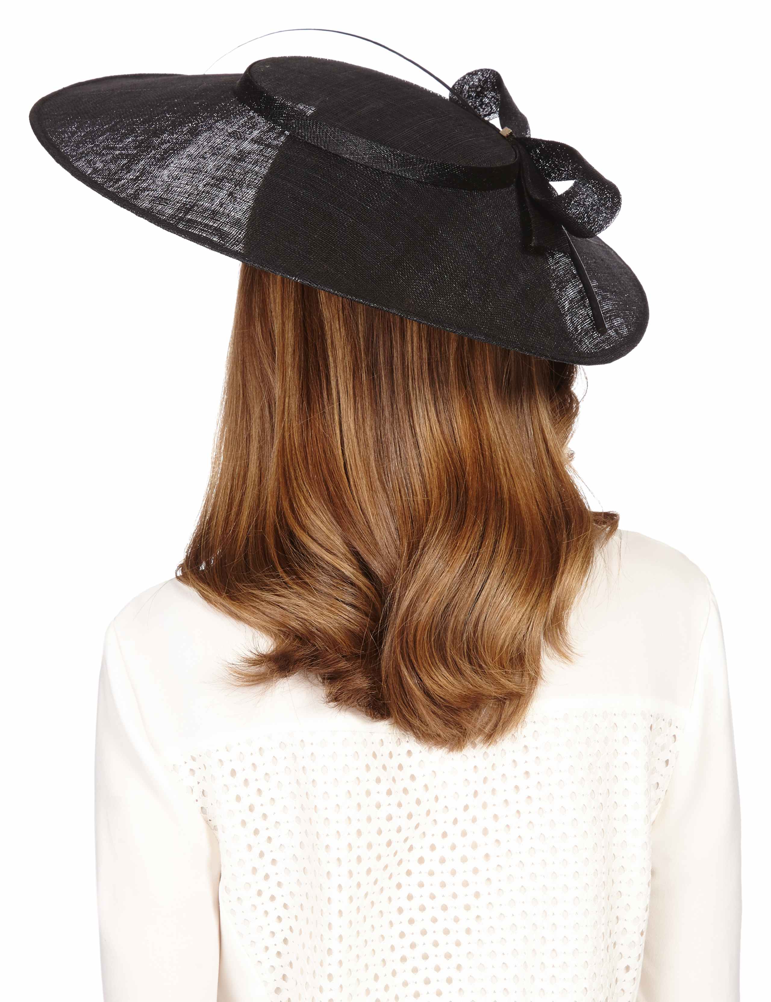 Slim Bow Disc Fascinator 3 of 4