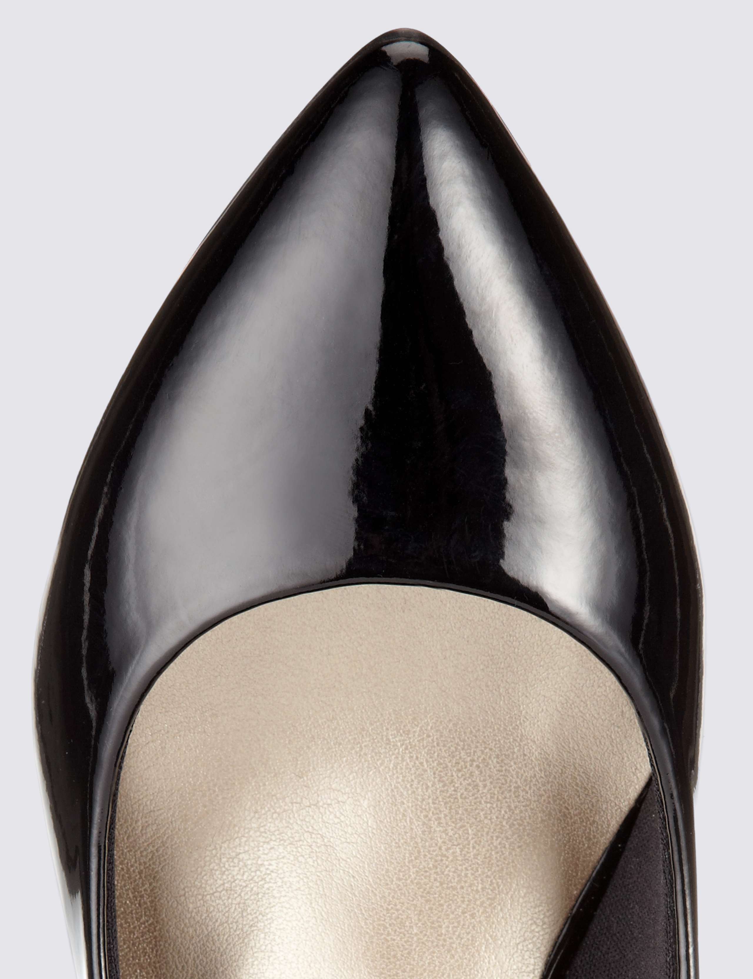 Pointed Toe Mid Heel Court Shoes with Insolia® 4 of 4