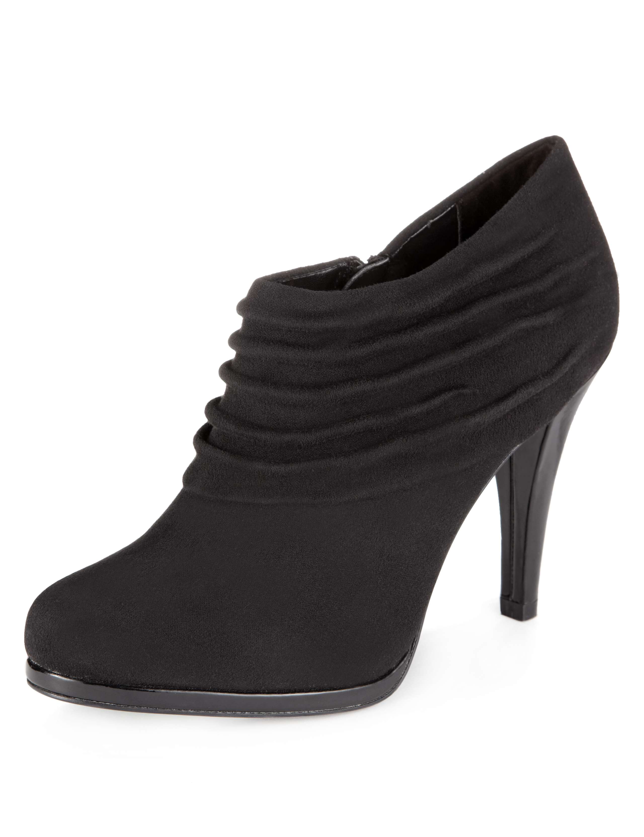 Ruched Platform Shoe Boots with Insolia® 1 of 4