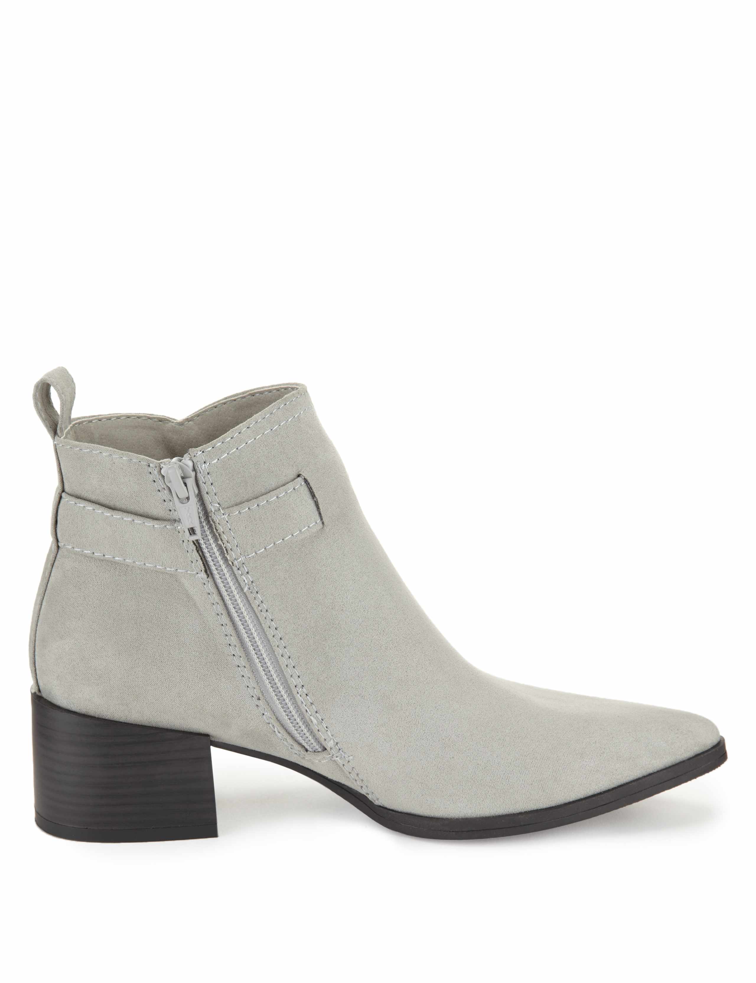 Block Heel Strap Ankle Boots with Insolia® 4 of 5