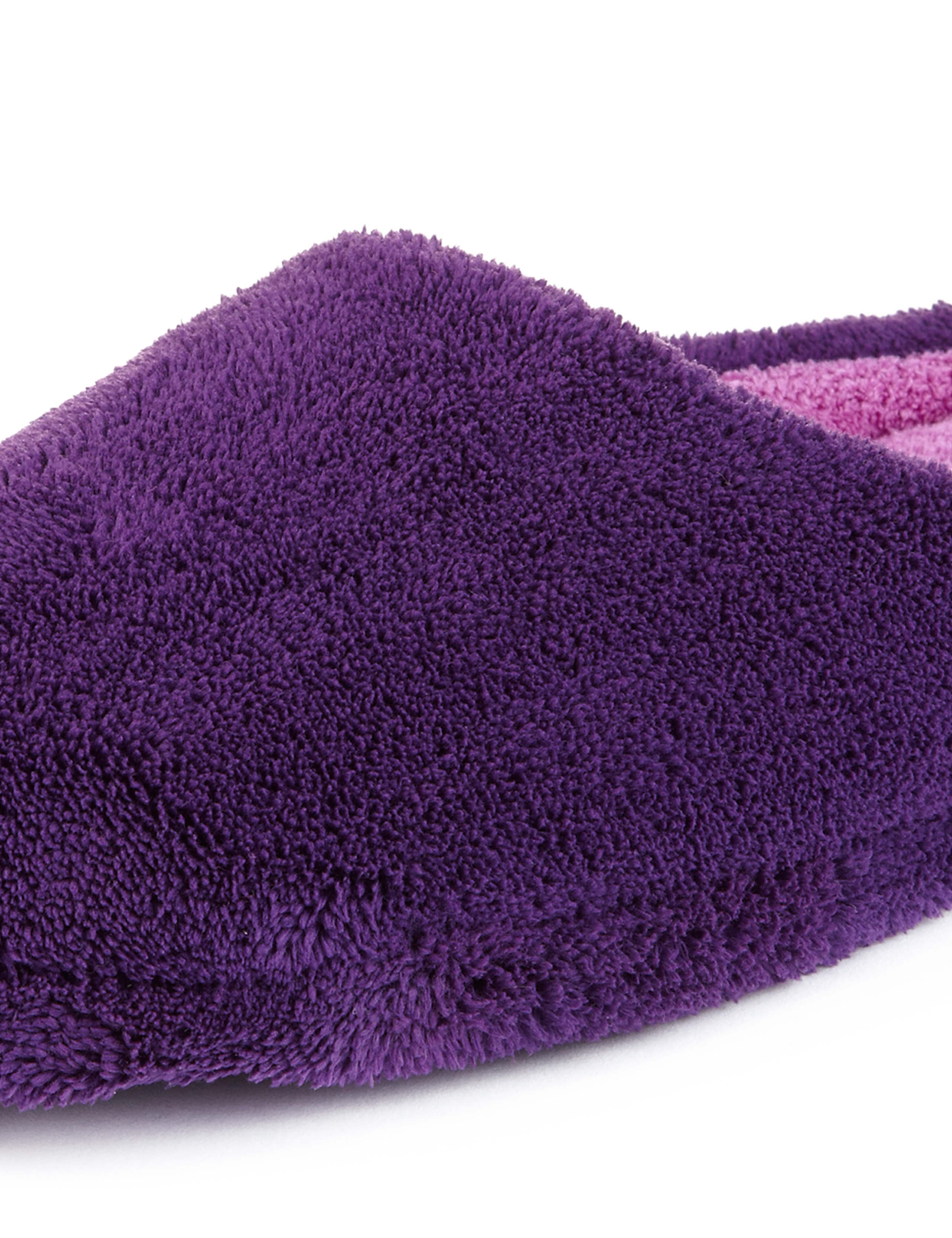 Micro Towelling Mule Slippers 4 of 4