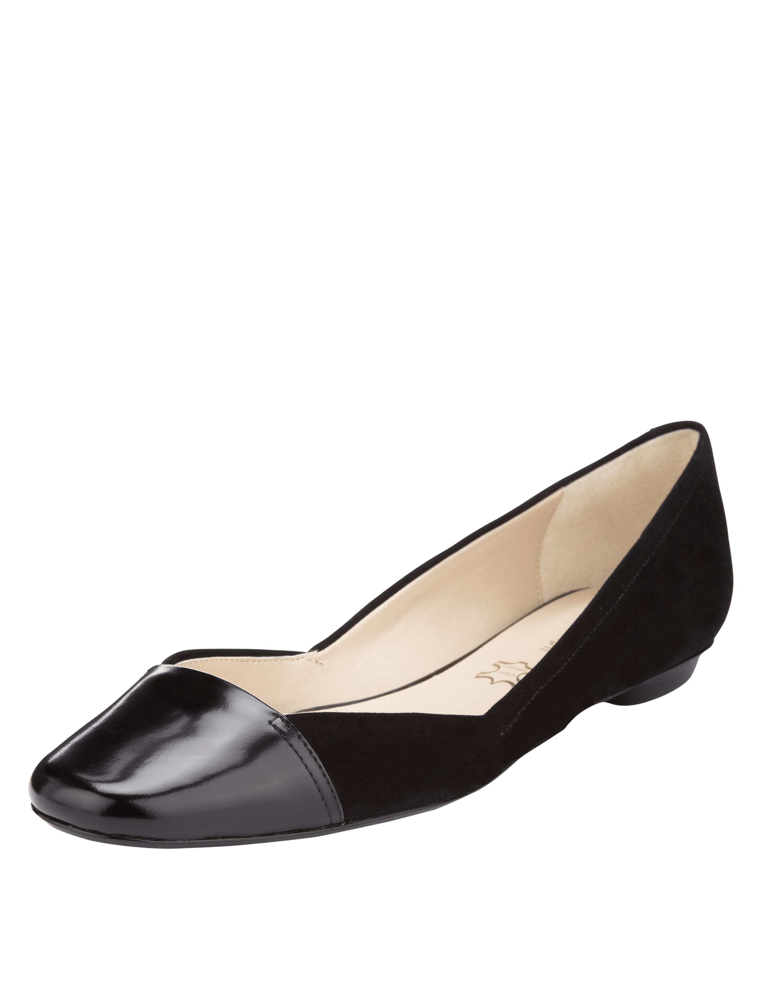 Leather Panelled Water Resistant Pumps with Insolia Flex® 2 of 5