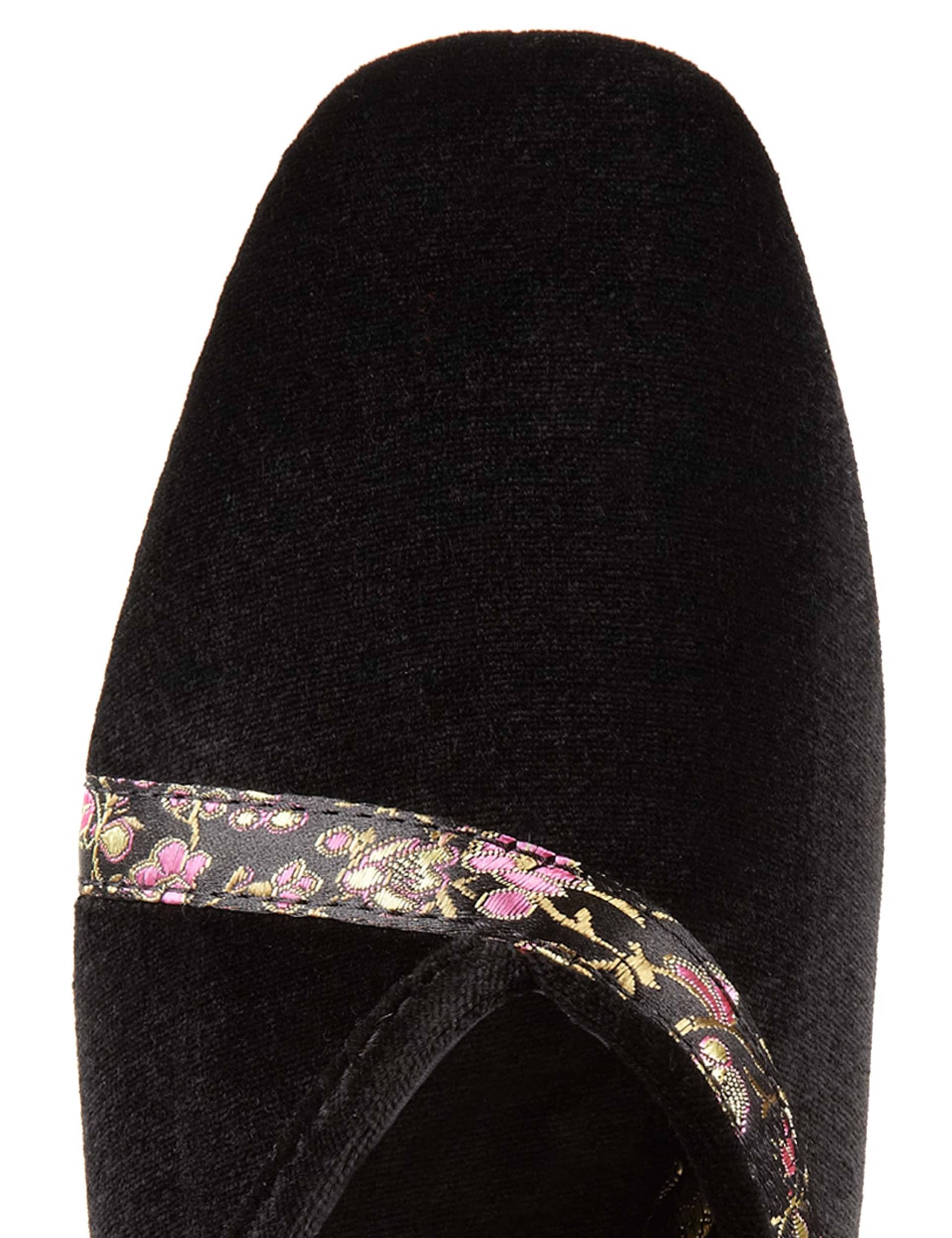 Floral Braid Wedge Mule Slippers 4 of 4