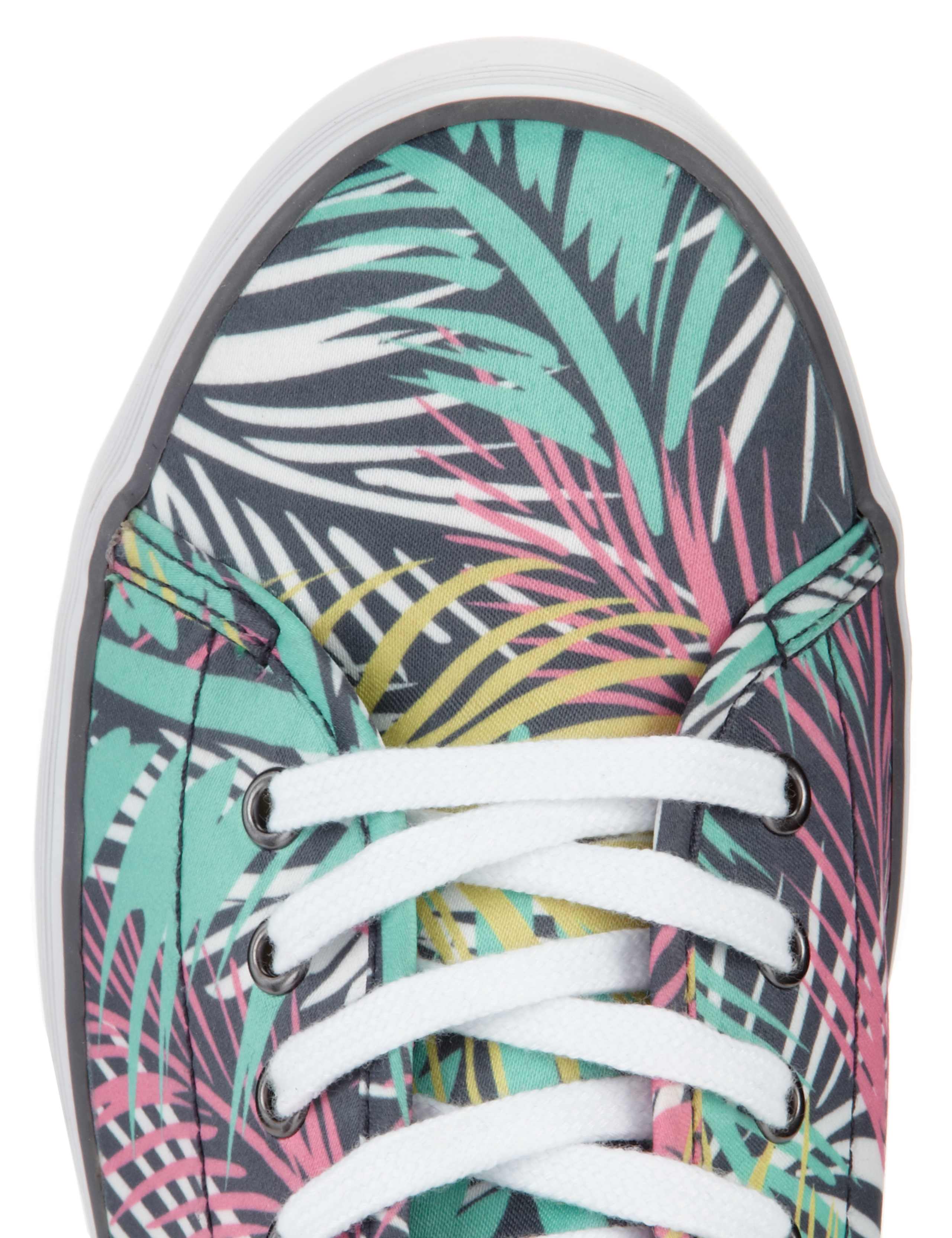 Lace Up Canvas Pumps 4 of 5