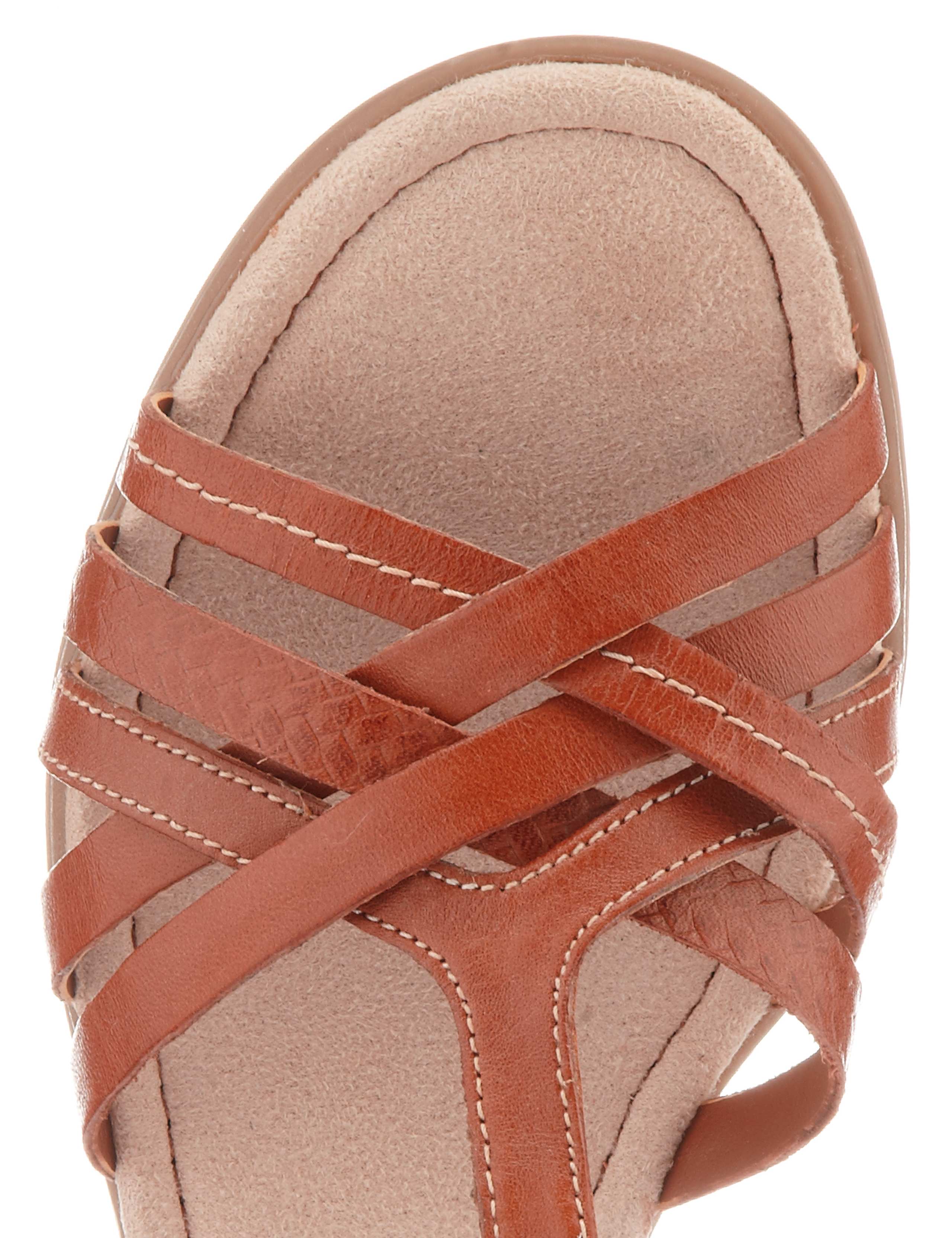 Leather Plait Strap Sandals 4 of 5