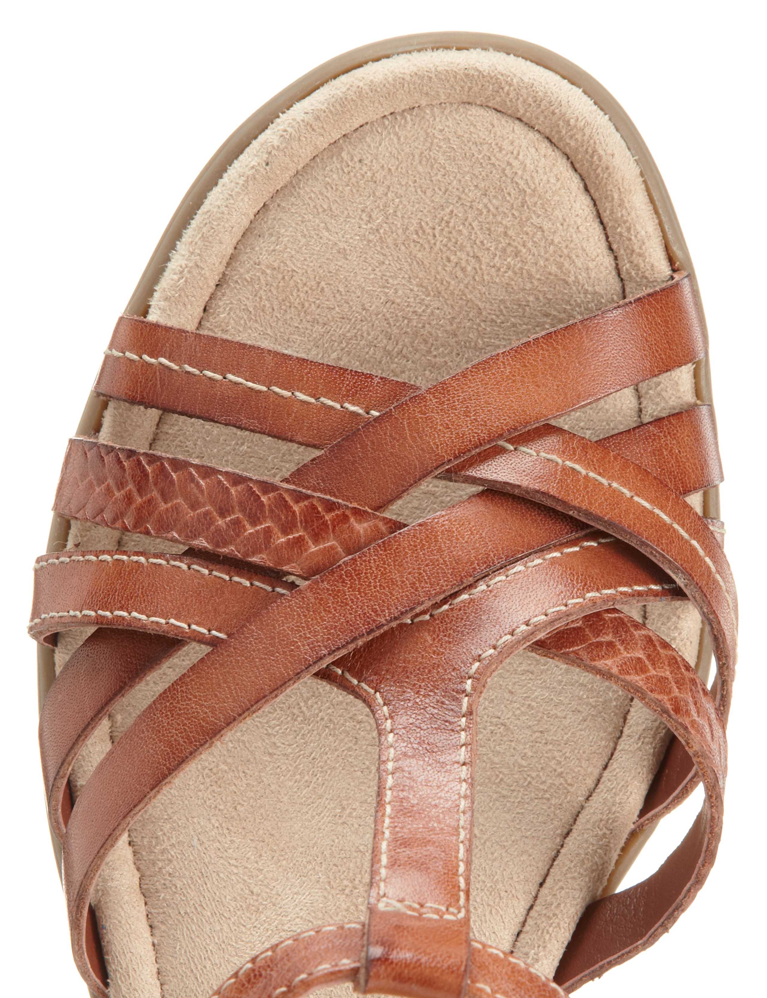 Leather Plait Strap Sandals 5 of 5