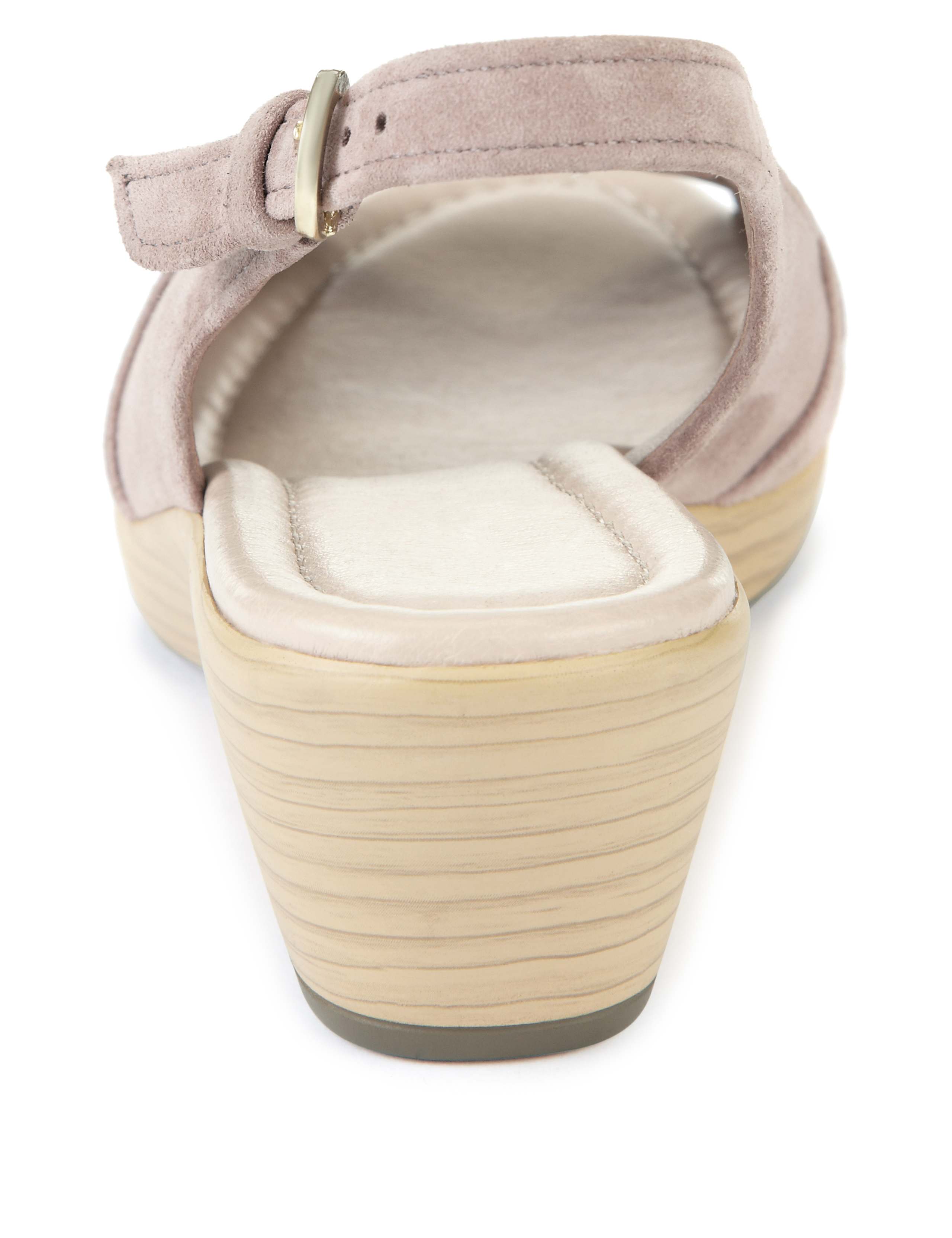 Suede Sling Wedge with Stain Away™ 3 of 4