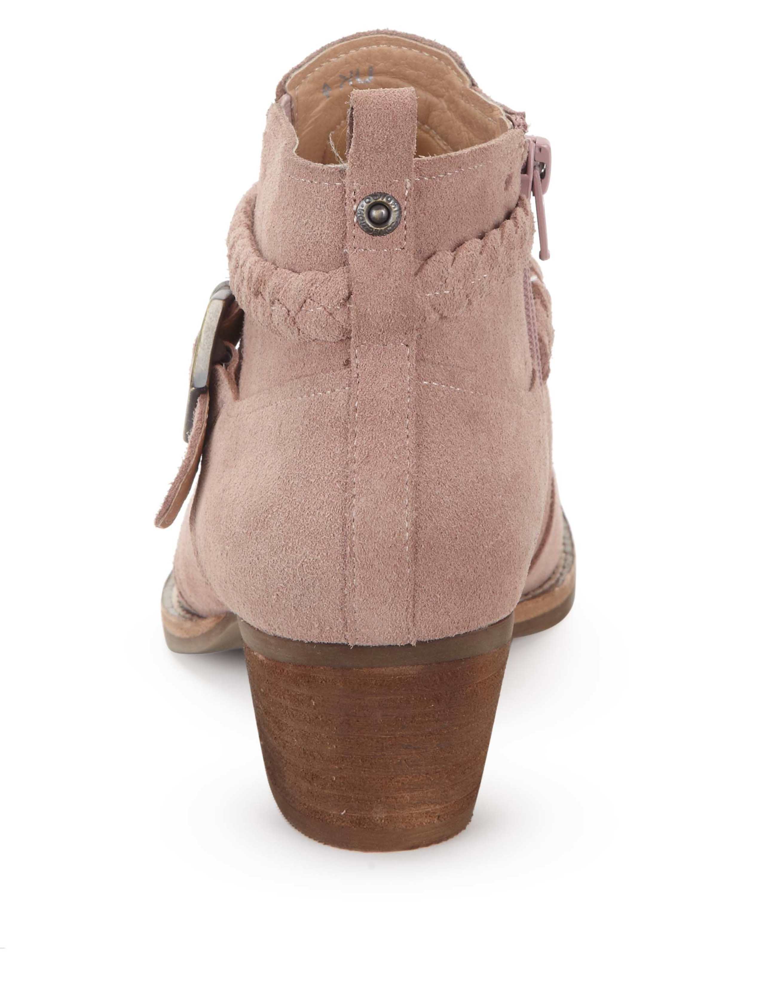 Suede Square Toe Western Boots with Insolia® 3 of 5