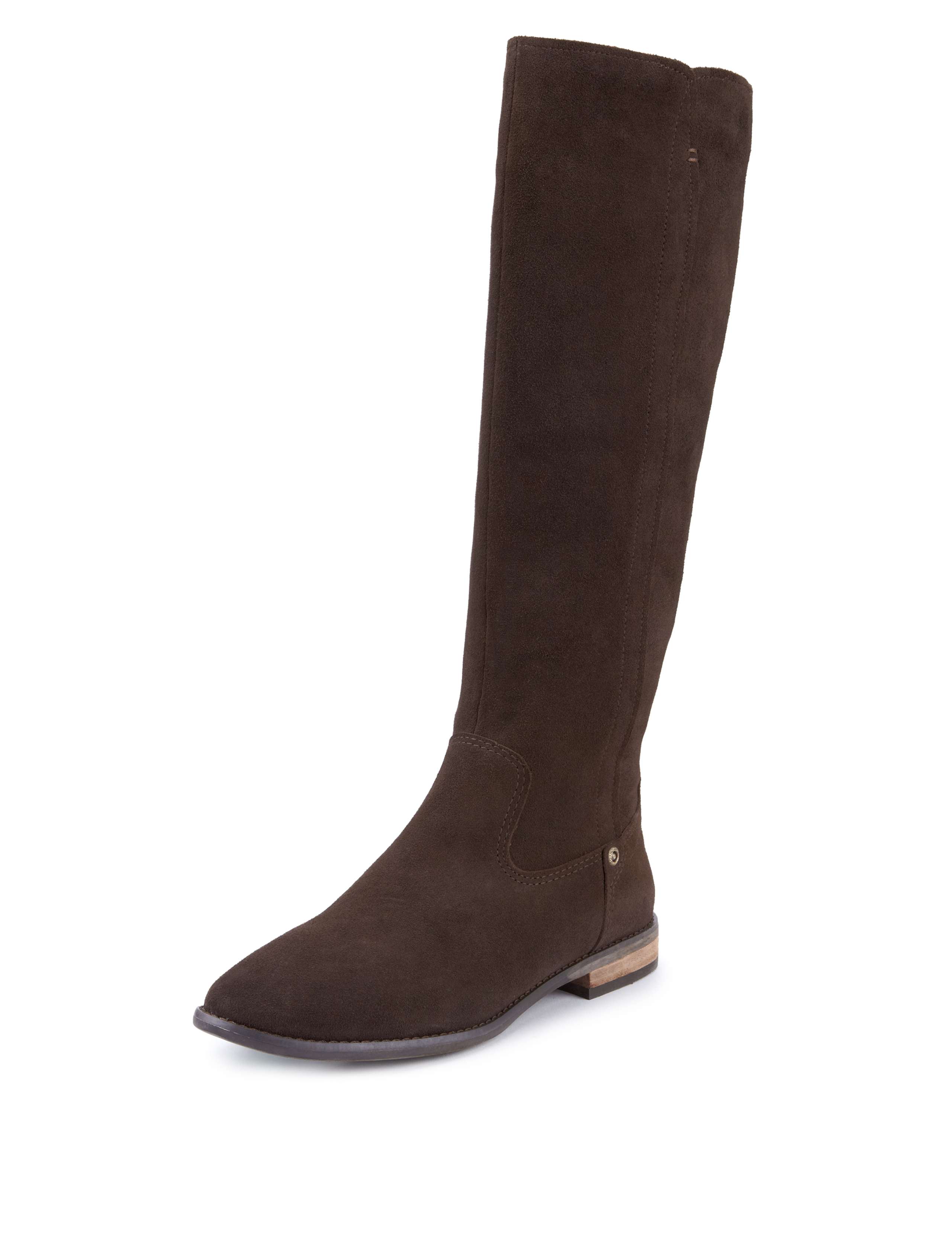 Stain Away™Suede Knee Boots with Insolia® 1 of 5