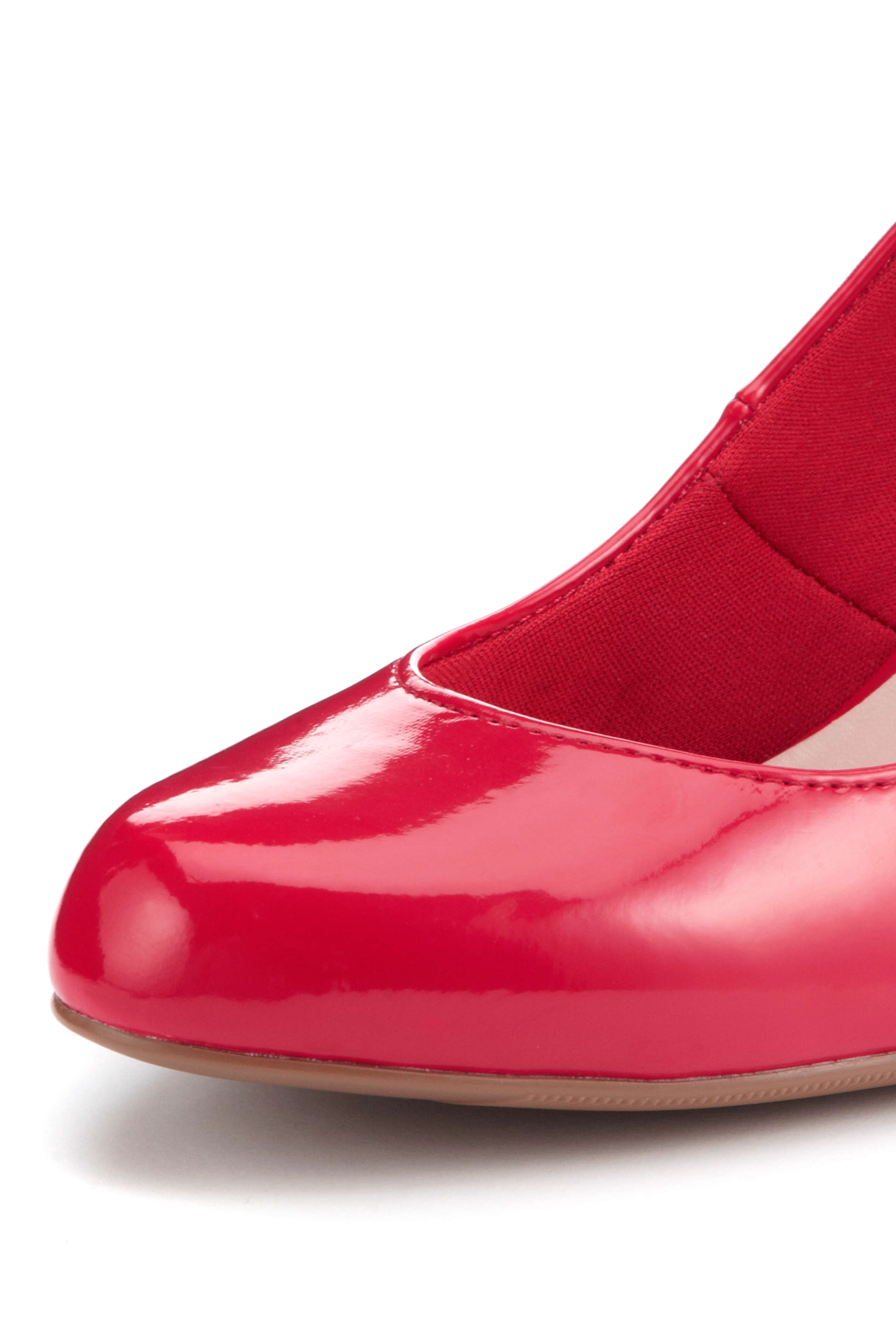 Wide Fit Stiletto Mid Heel Court Shoes 3 of 3