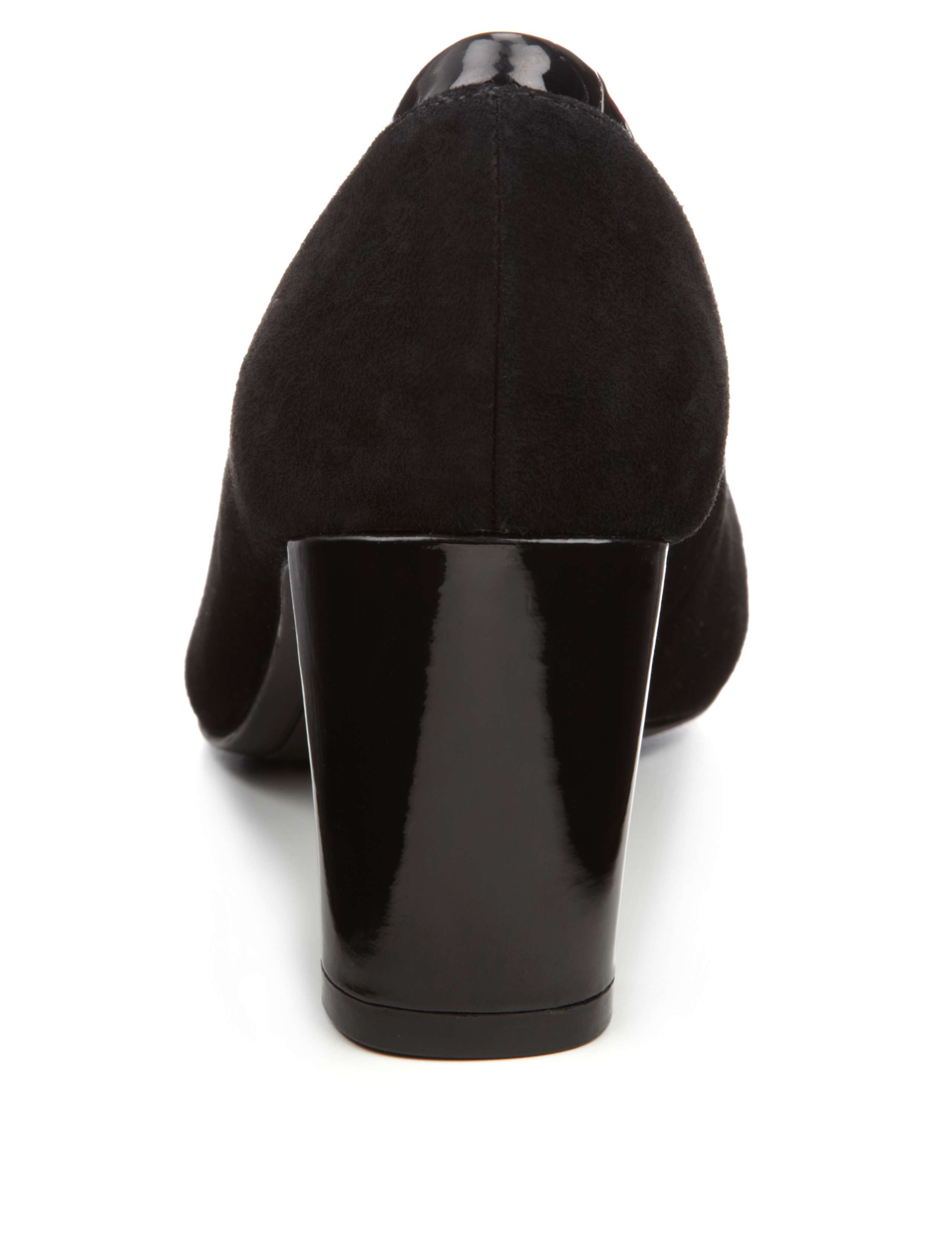 Freshfeet™ Suede Court Shoes with Insolia® & Silver Technology 3 of 4