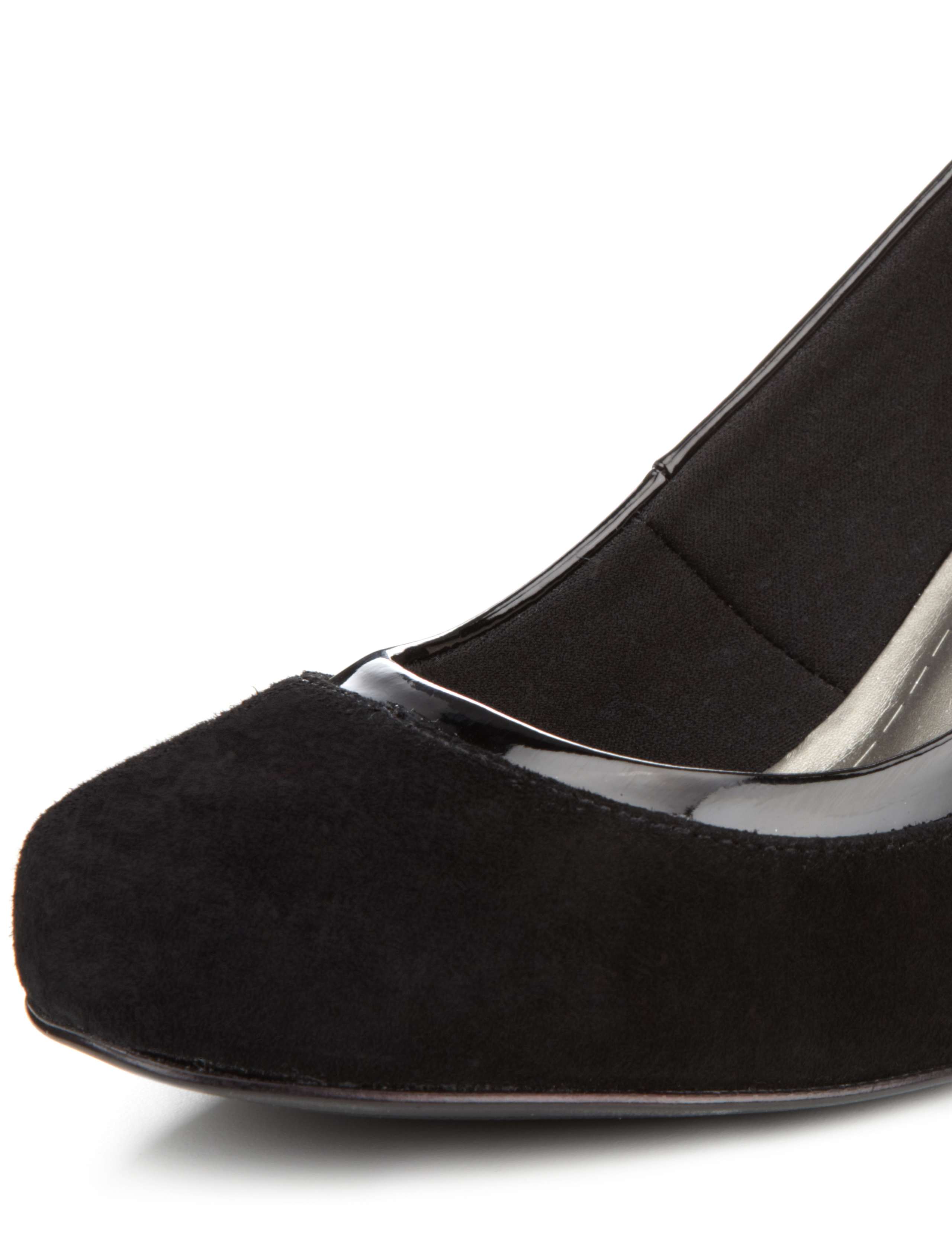 Freshfeet™ Suede Court Shoes with Insolia® & Silver Technology 4 of 4