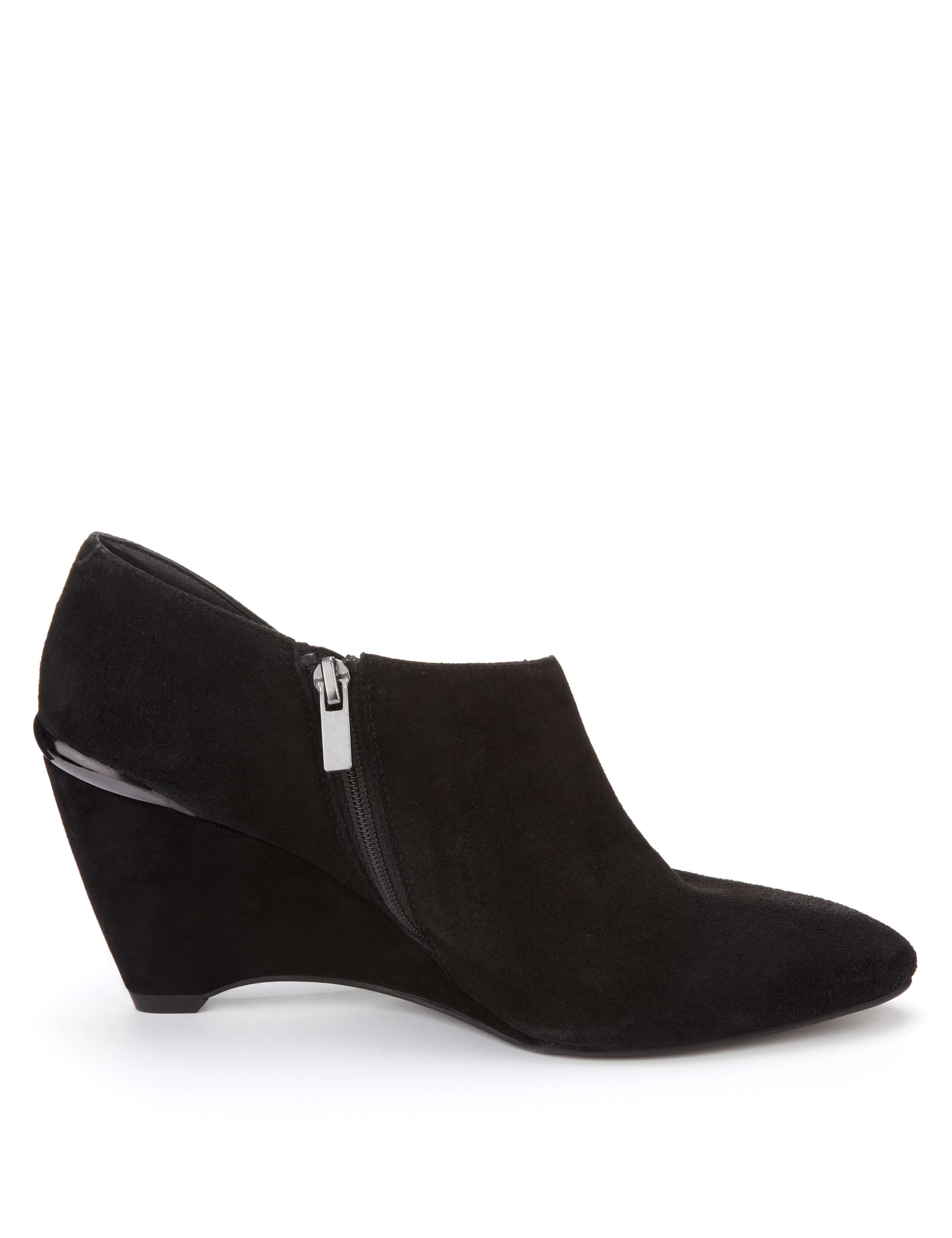 Suede Wedge Shoe Boots with Stainaway™ 4 of 5