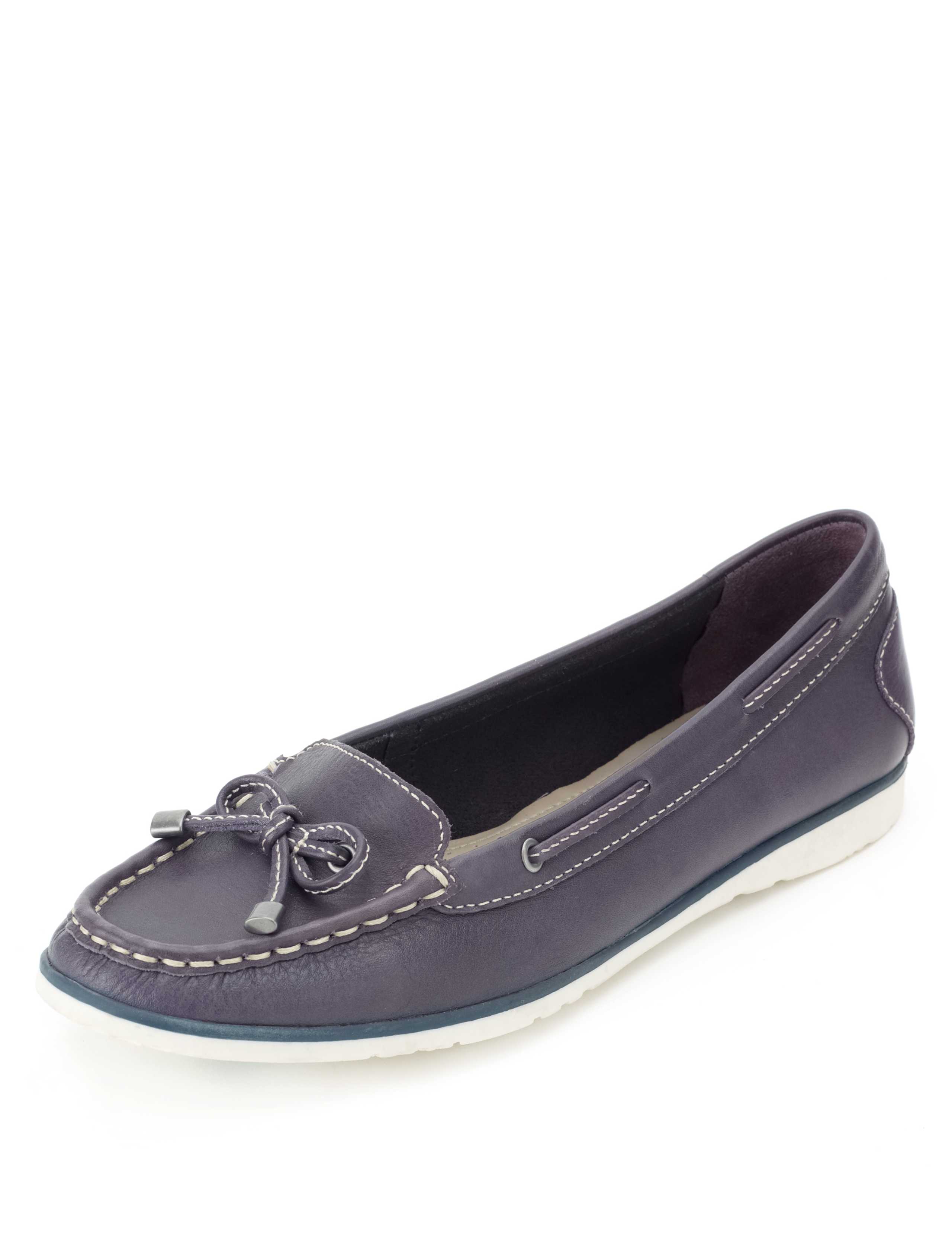 Leather Boat Shoes 1 of 4