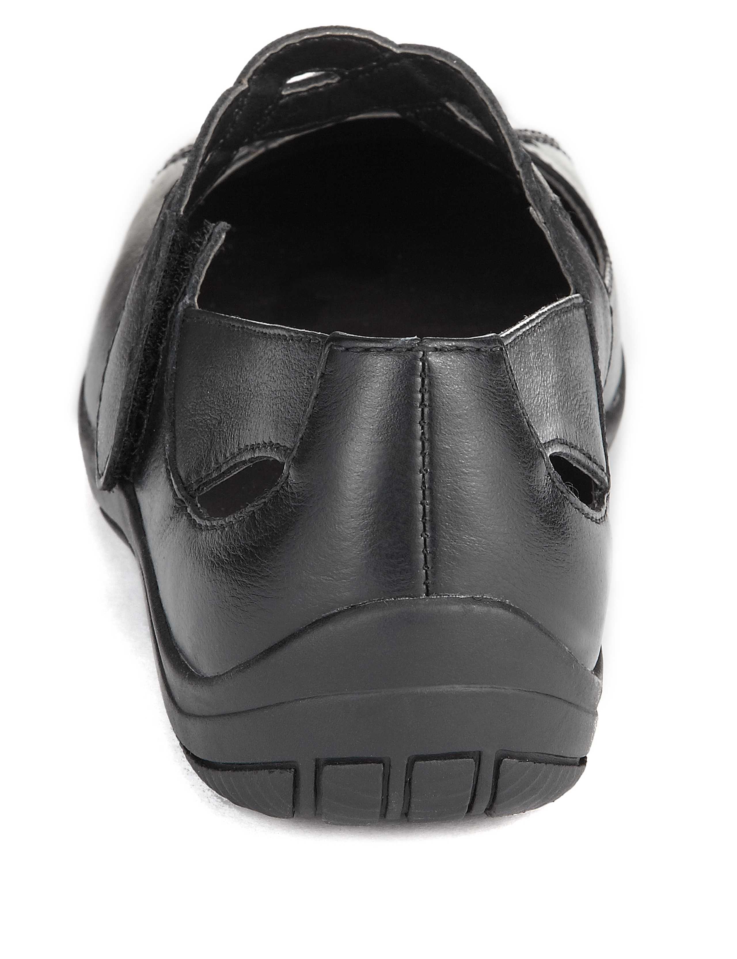 Leather Plaited Dolly Court Shoes 2 of 3