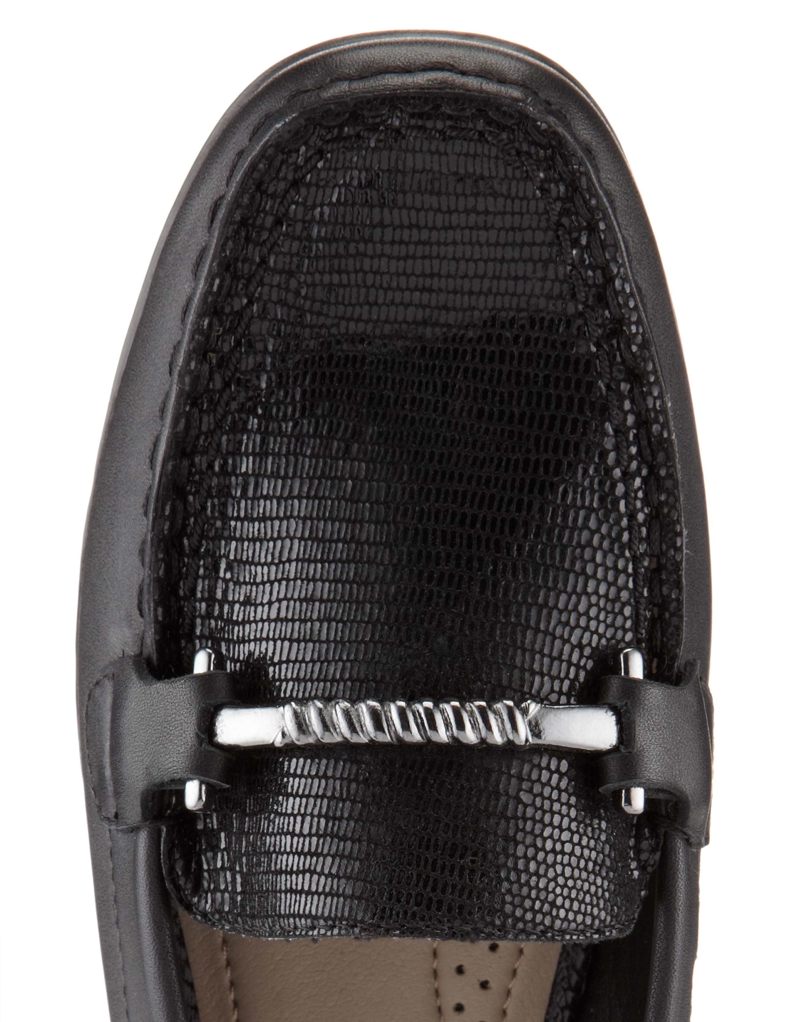 Leather Metal Trim Moccasins 4 of 4