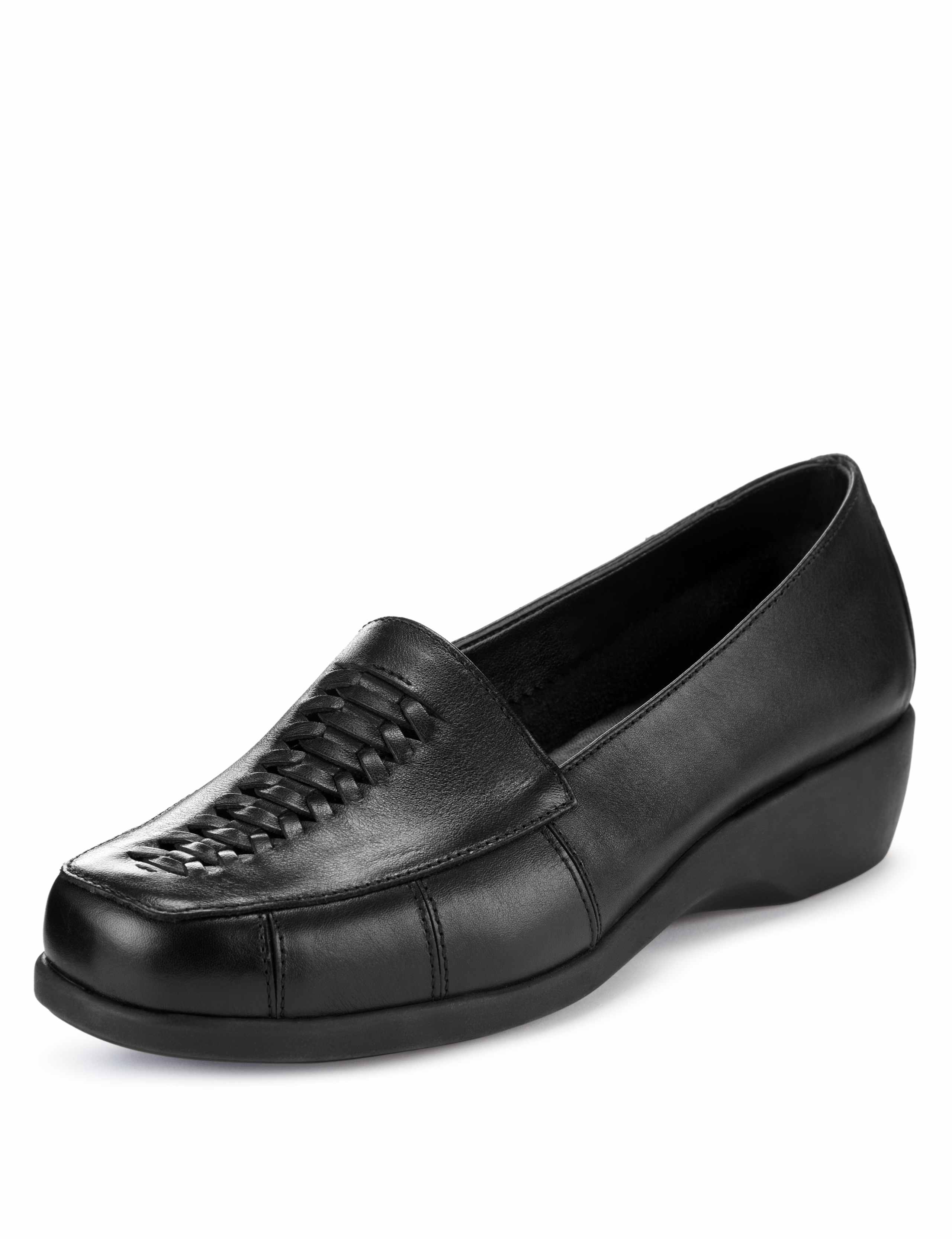 Leather Vented Loafers 1 of 4