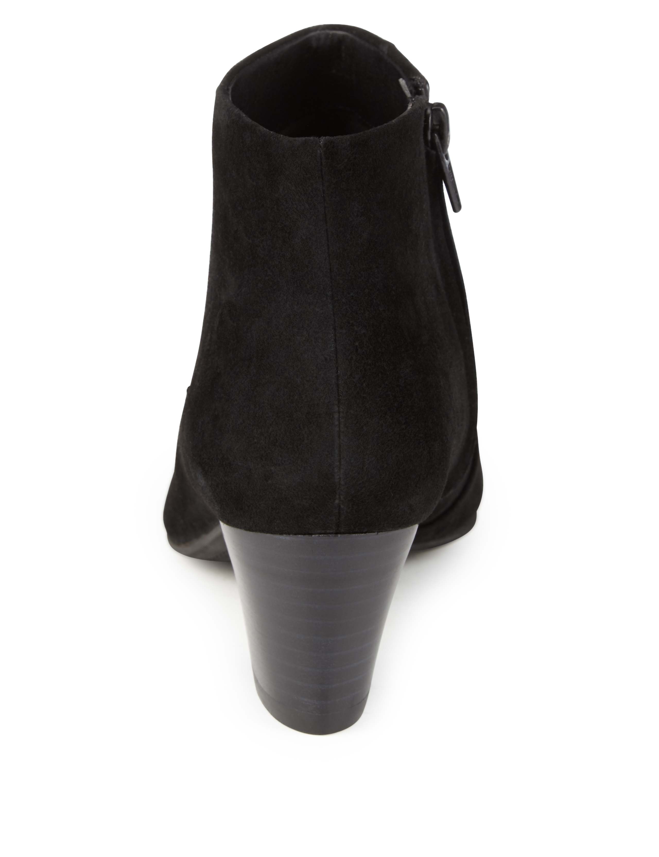 Stain Away™ Suede Pointed Toe Ankle Boots 3 of 5