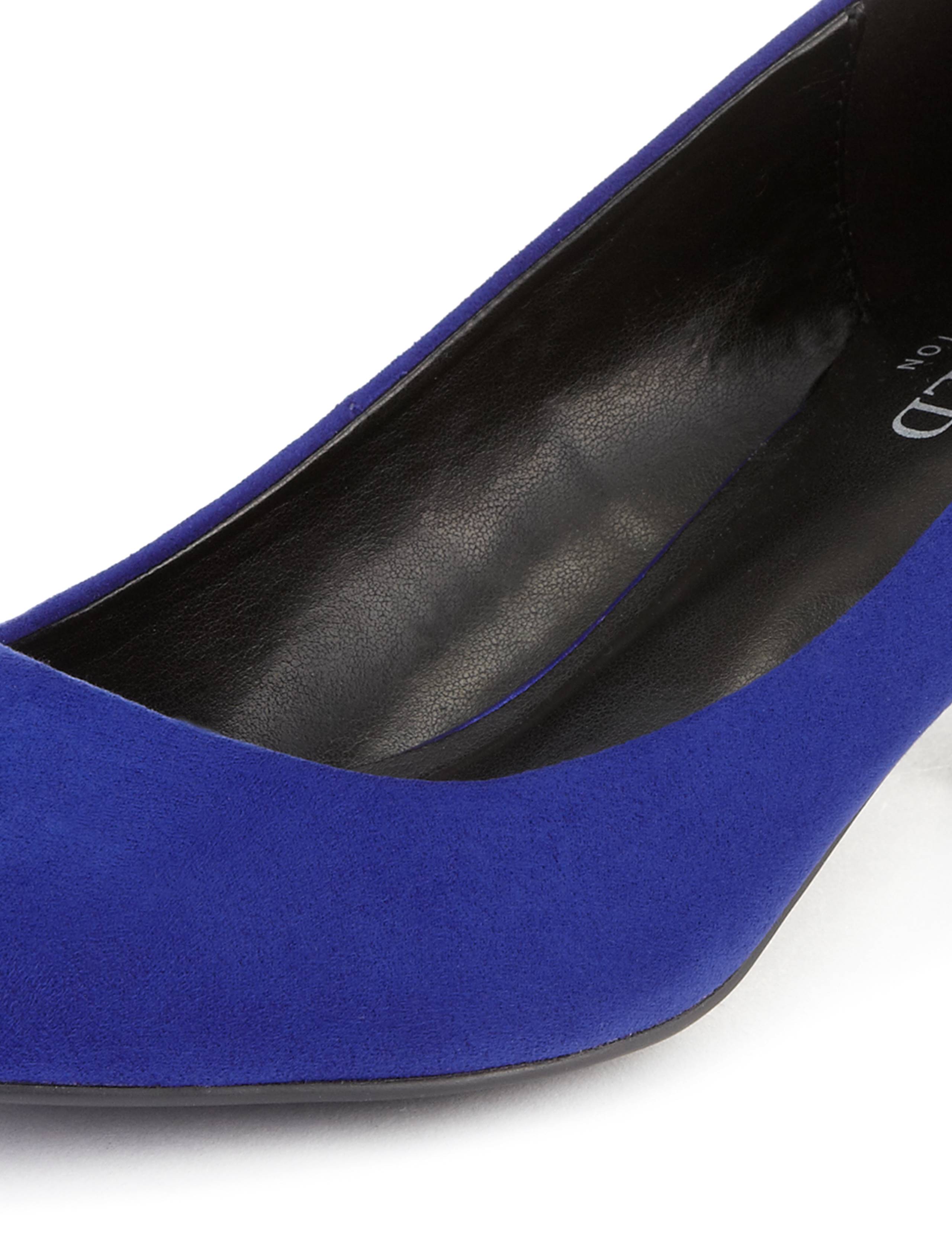 Mock Suede Metal Heel Court Shoes with Insolia® 4 of 4