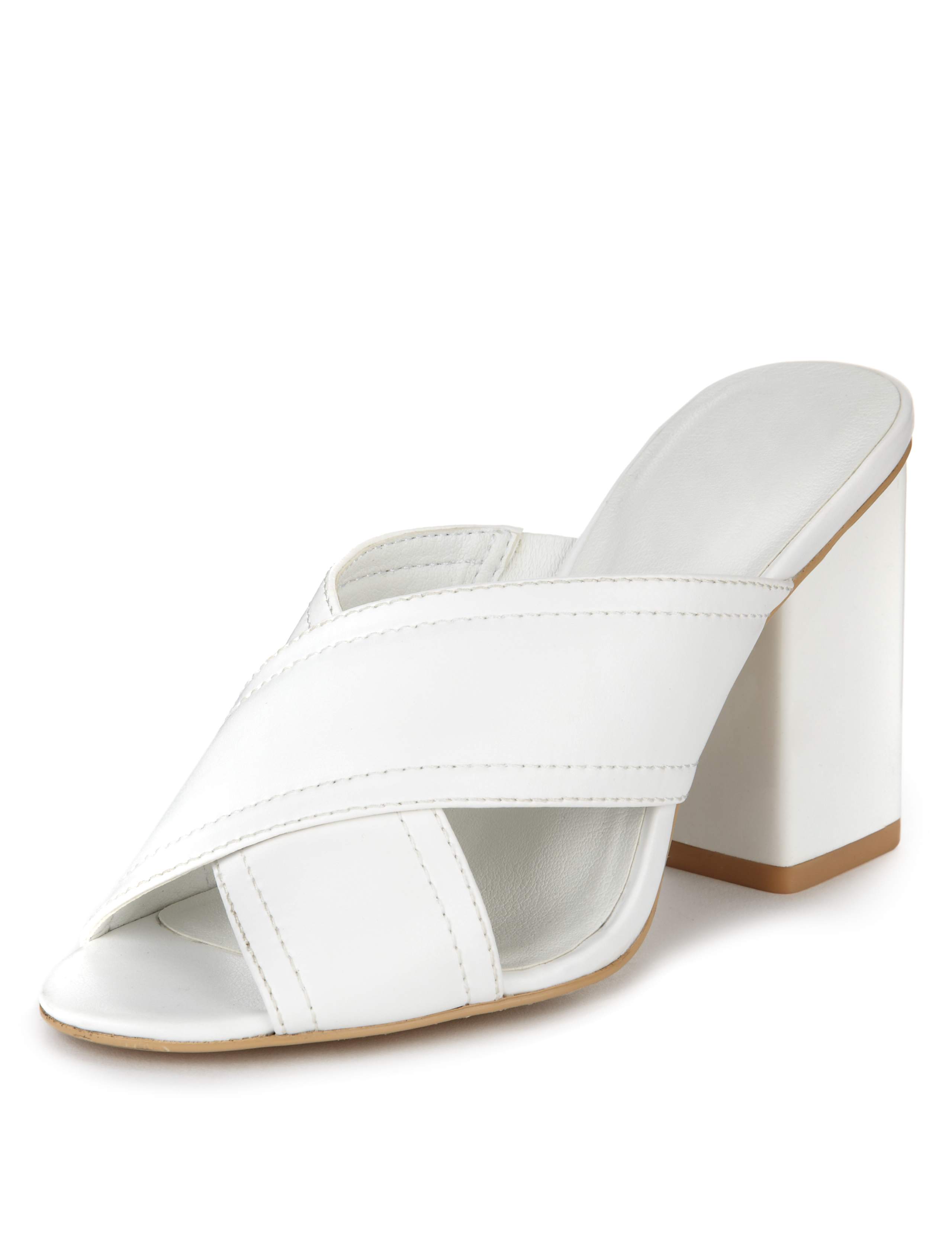 Crossover Mule Sandals with Insolia® 1 of 3