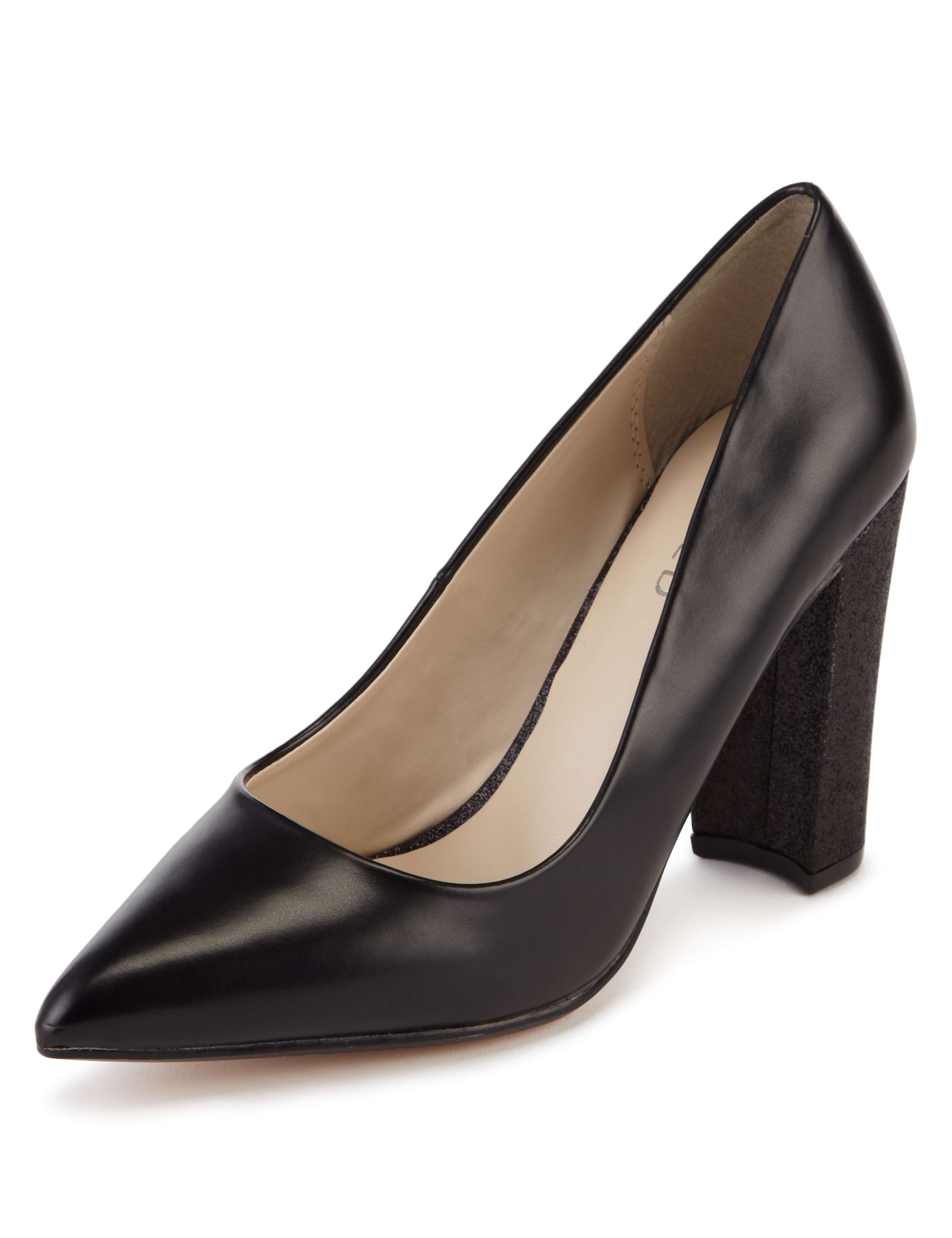 Pointed Toe High Heel Court Shoes with Insolia® 1 of 3
