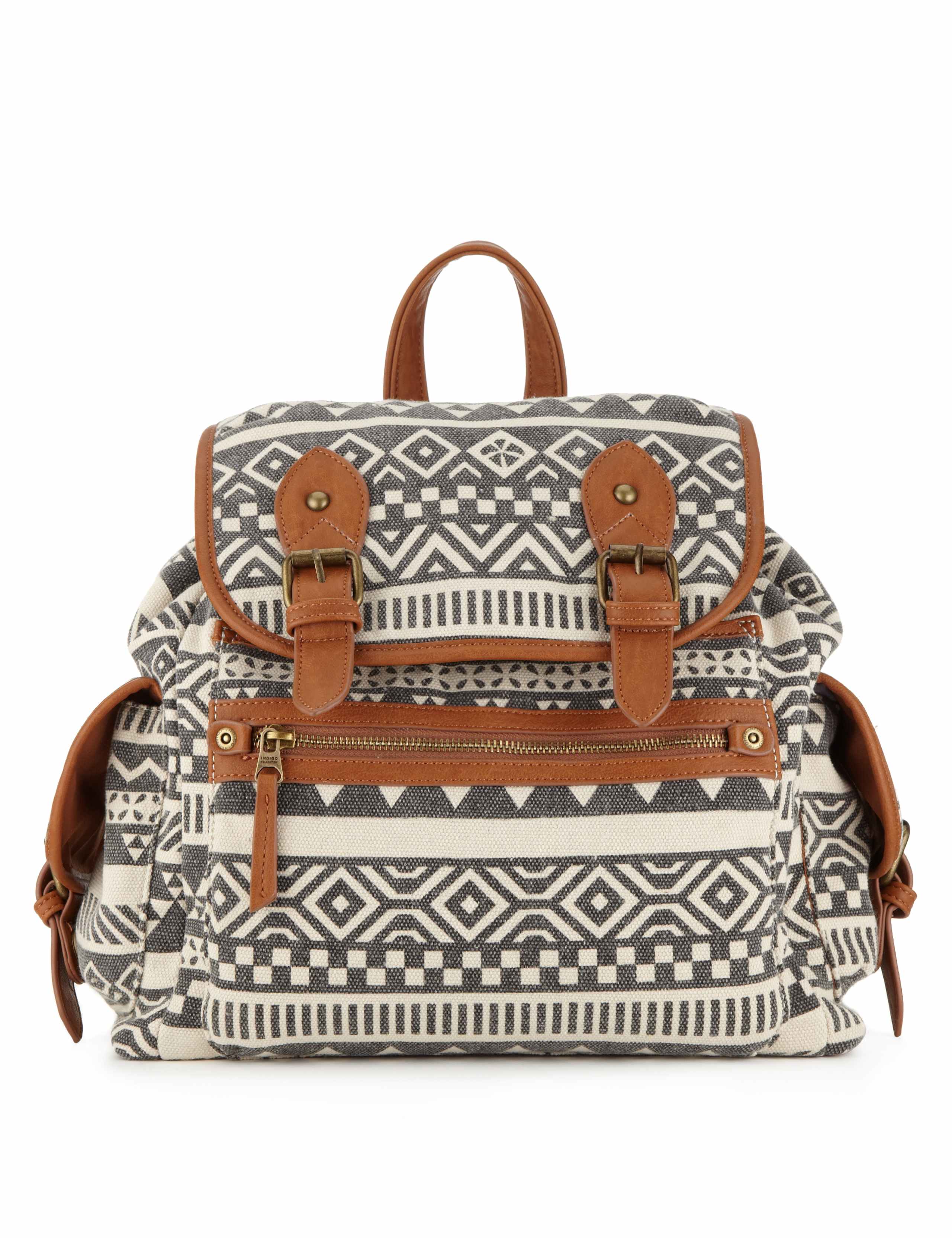 Aztec Print Backpack | Indigo Collection | M&S