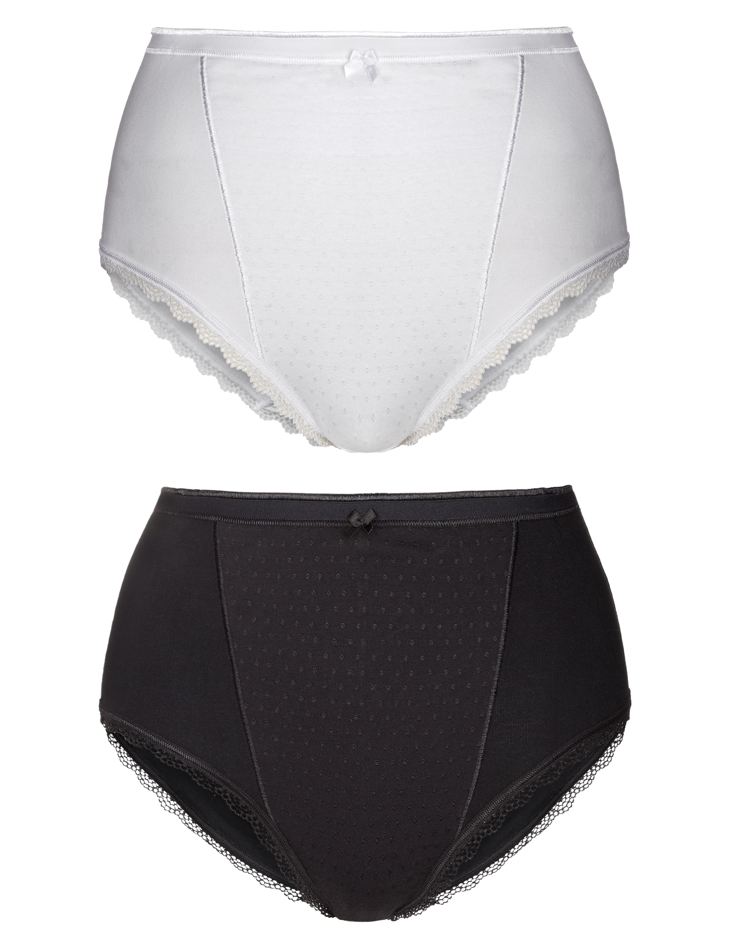 2 Pack Firm Control High Leg Knickers 2 of 5