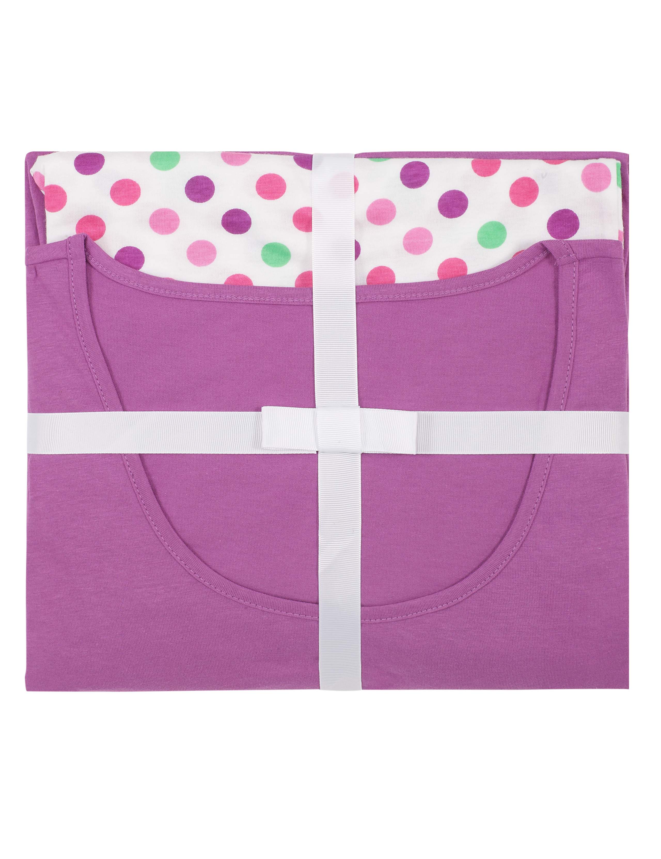 Pure Cotton Short Sleeve Spotted Pyjamas 6 of 6