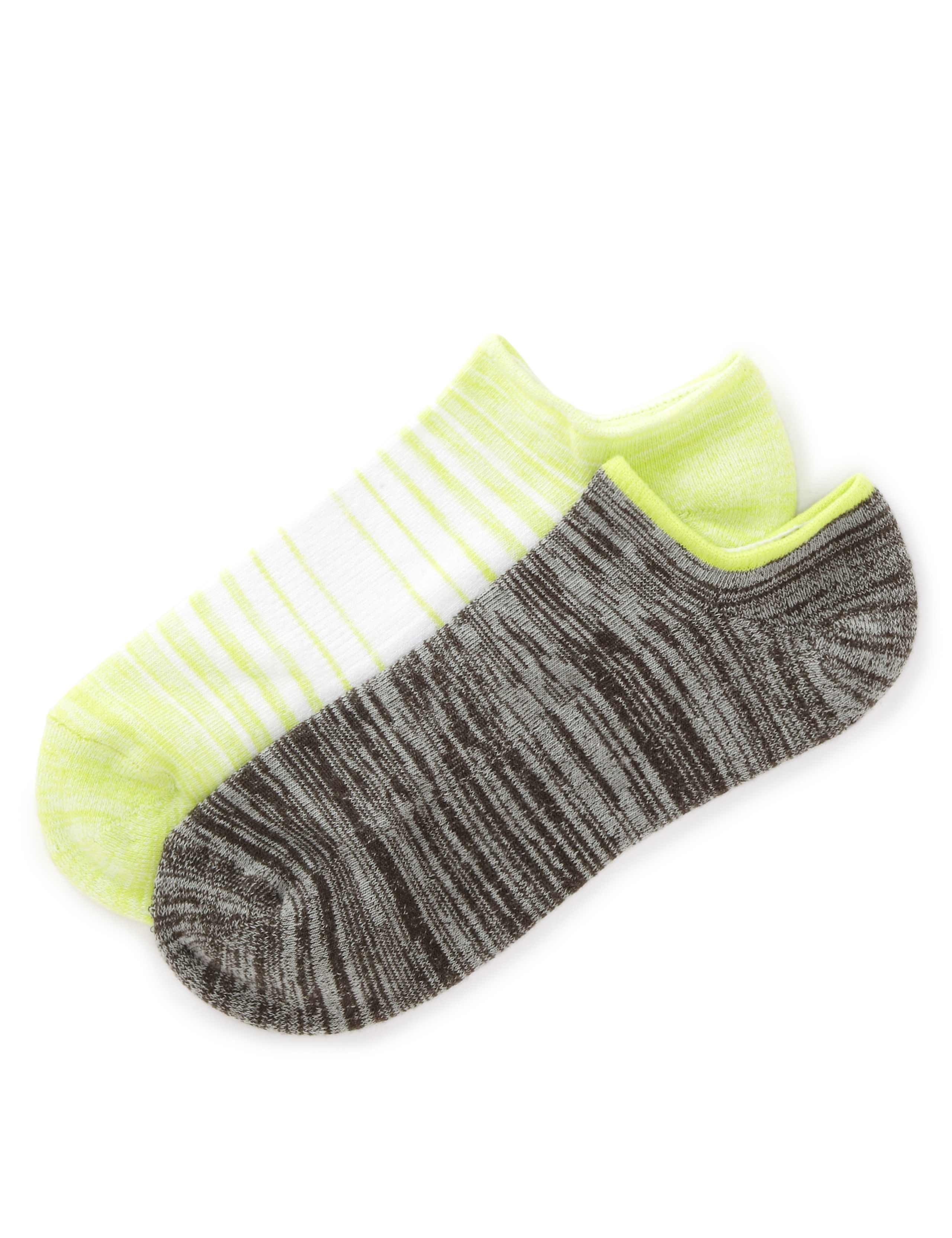 2 Pair Pack Space-Dye Trainer Liner™ Socks 1 of 1