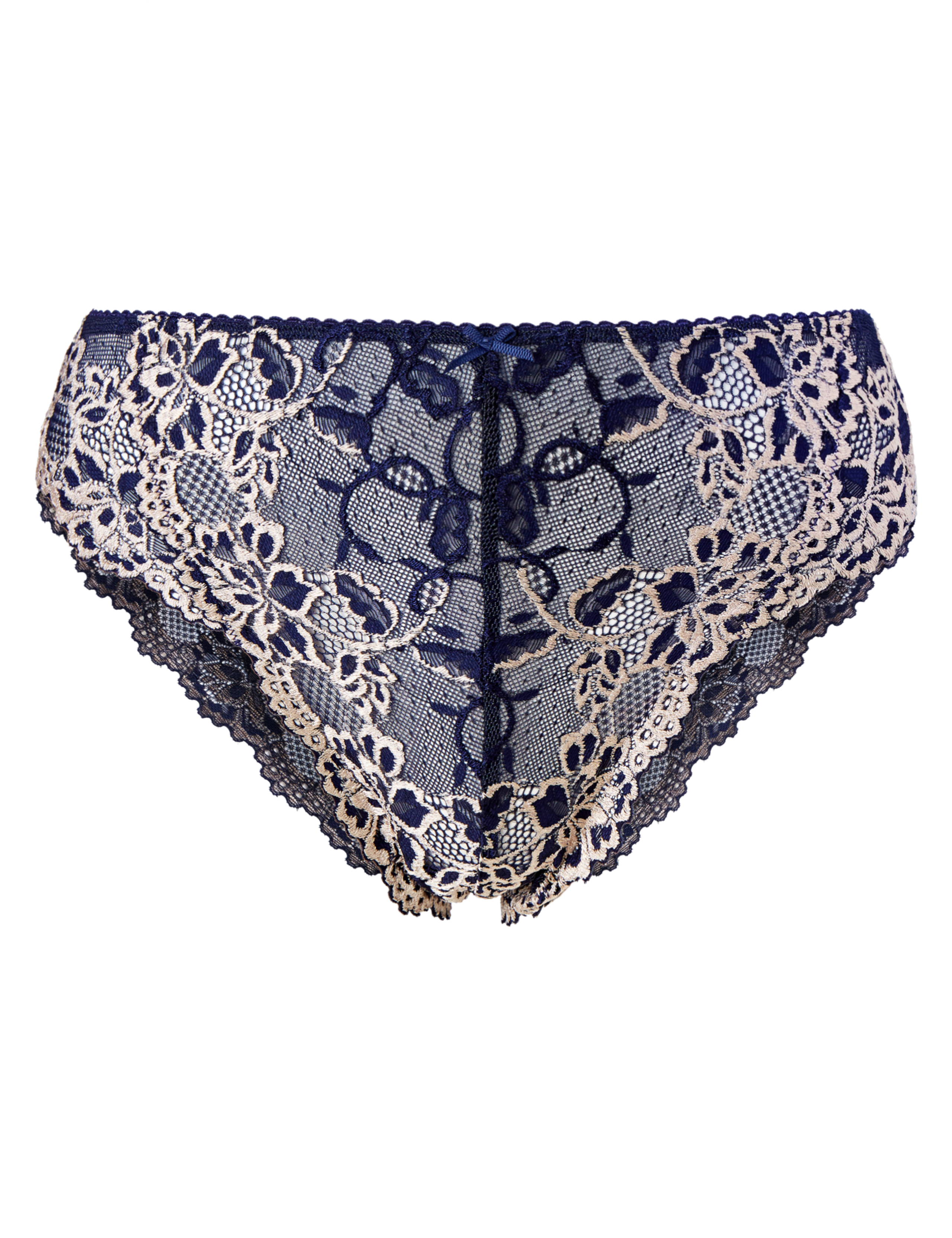 All Over Lace High Rise High Leg Knickers 2 of 3