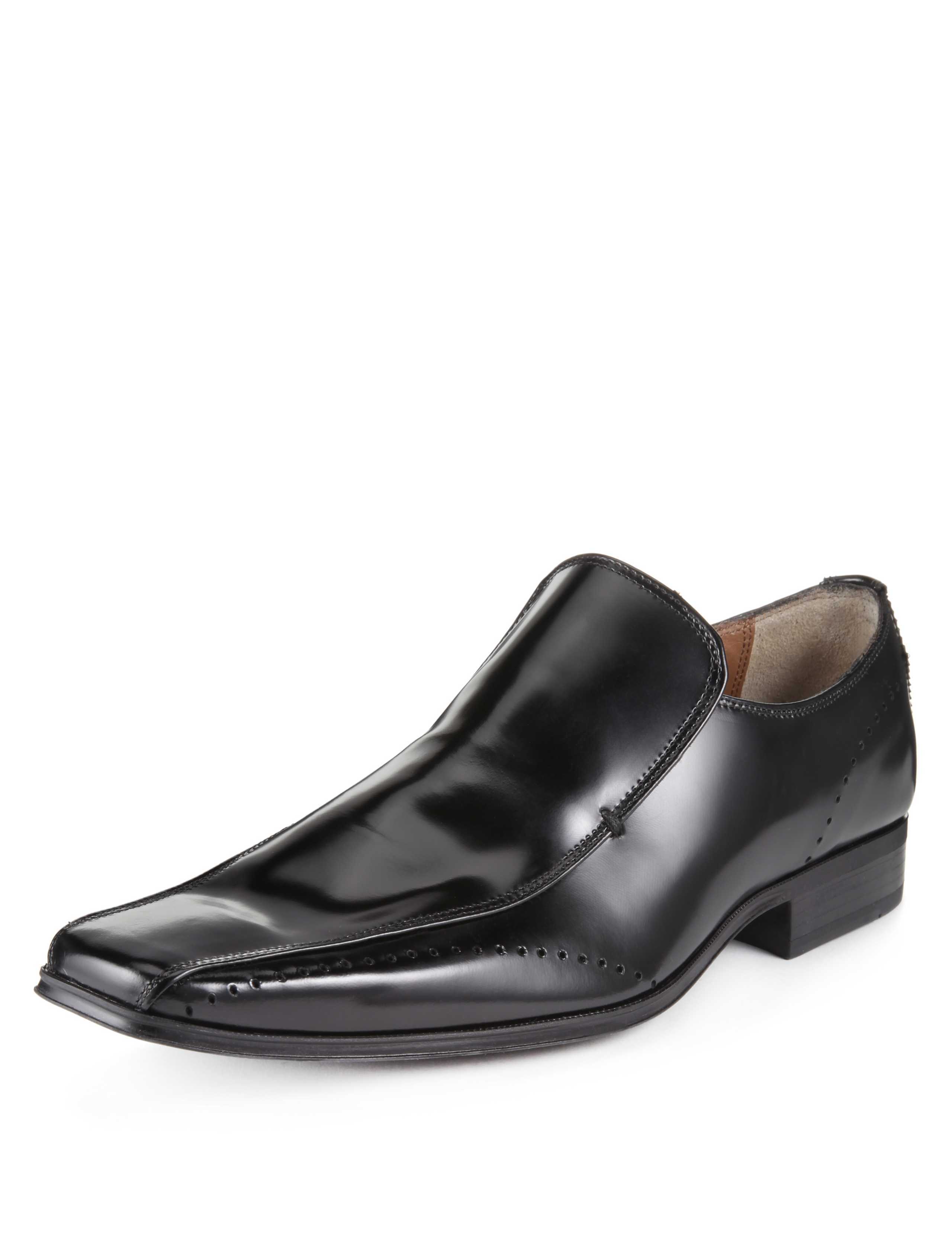 Leather Punch Hole Tramline Shoes 1 of 3