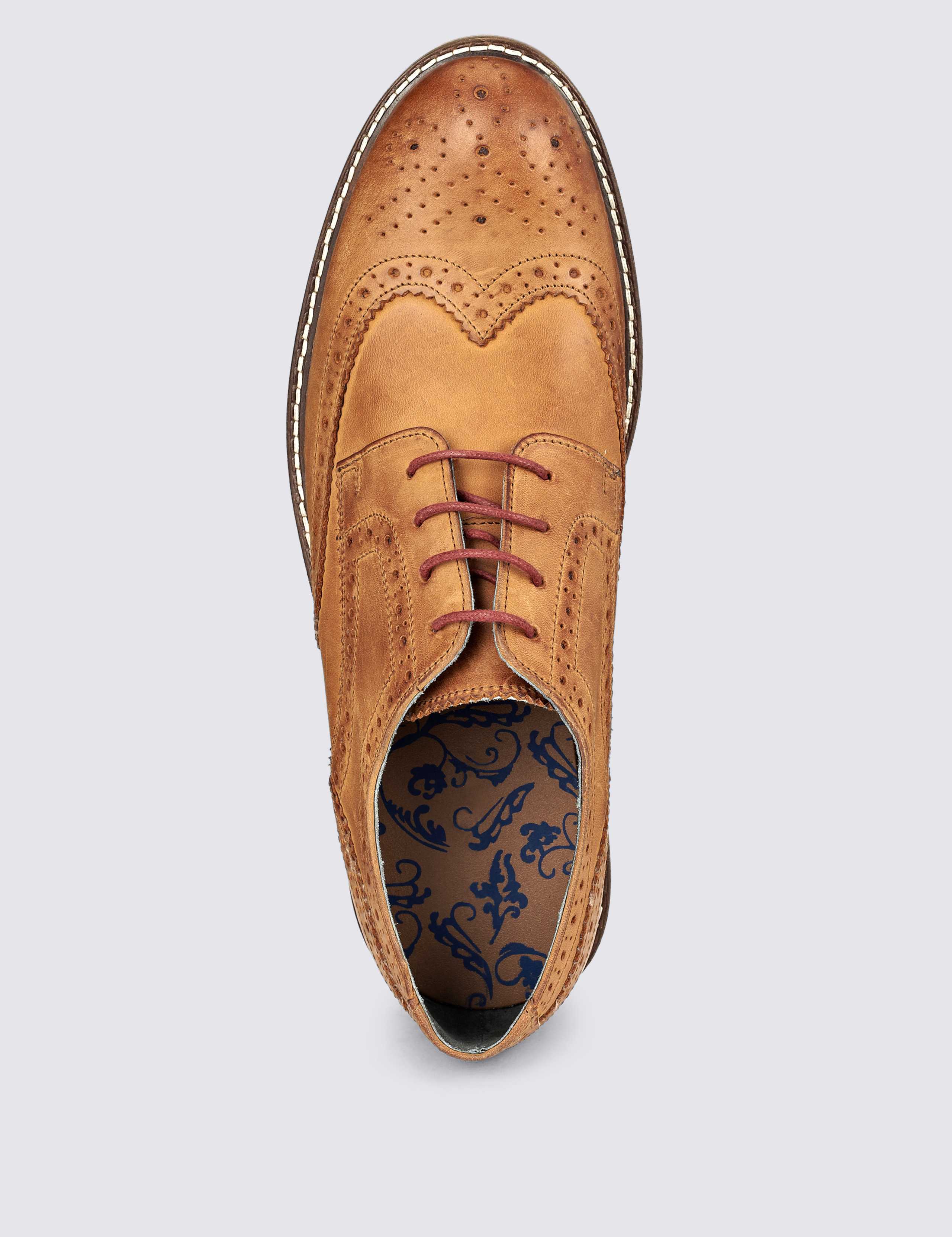 Leather Brogue Shoes 3 of 4