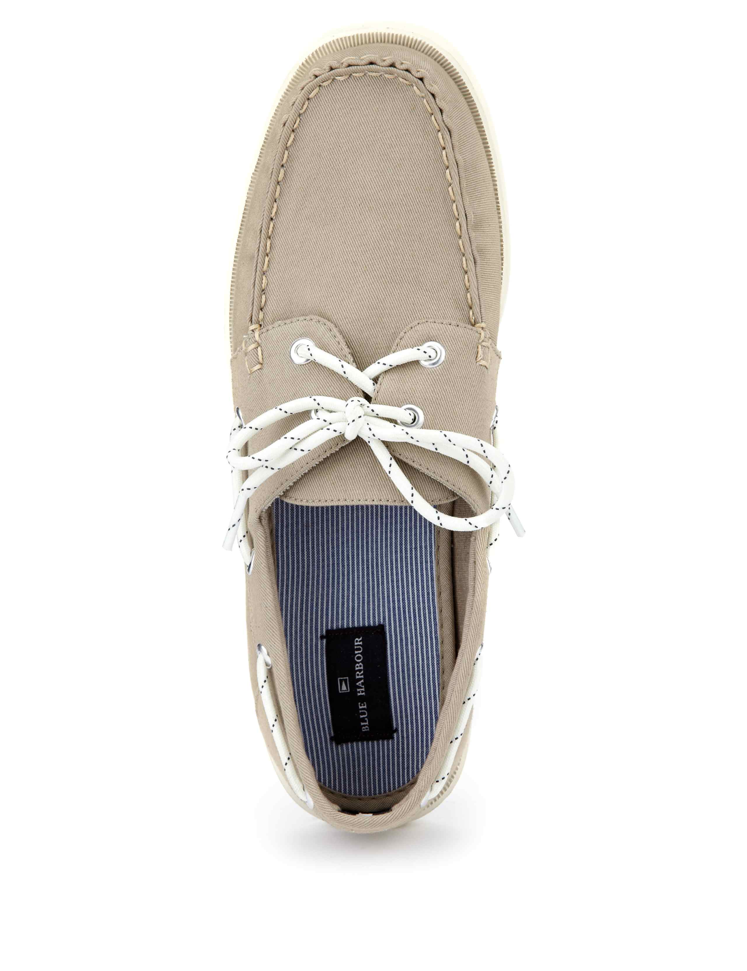 Lace Up Canvas Deck Shoes 2 of 4