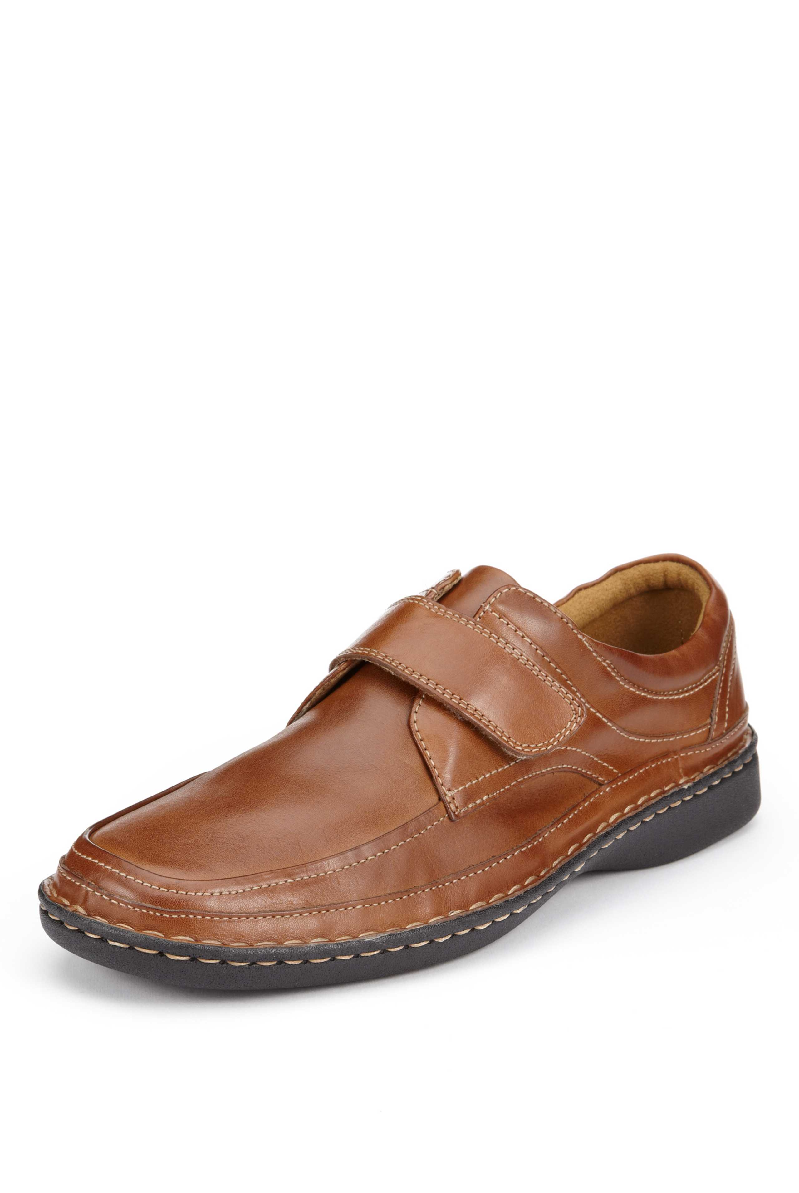 Airflex™ Comfort Leather Extra Wide Riptape Shoes 1 of 1