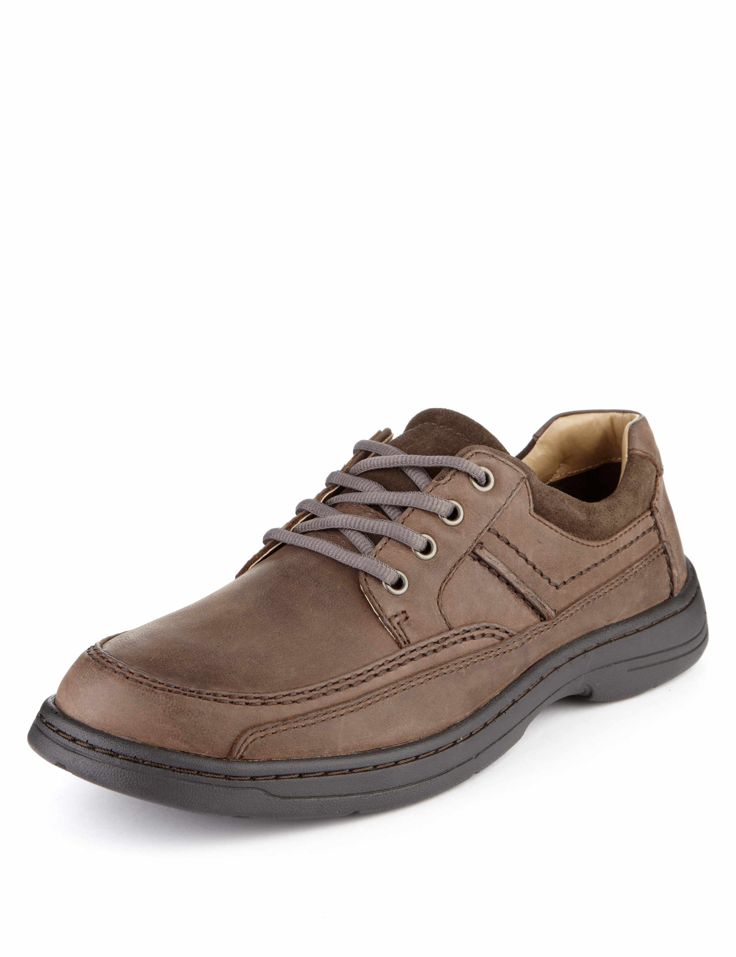 Airflex™ Leather Extra Wide Fit Lace Up Shoes 1 of 5