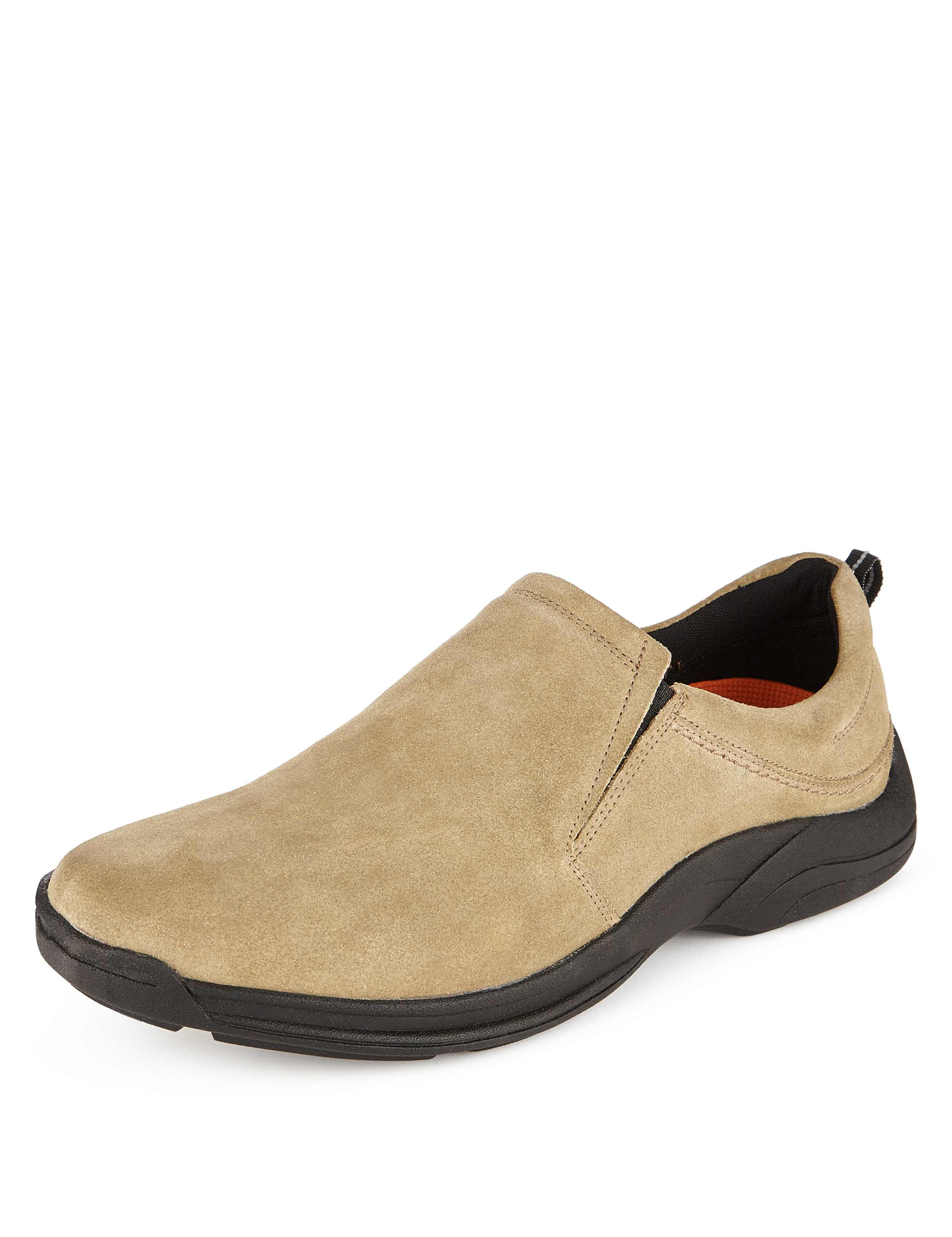 Airflex™ Suede Extra Wide Fit Slip-On Shoes 1 of 3