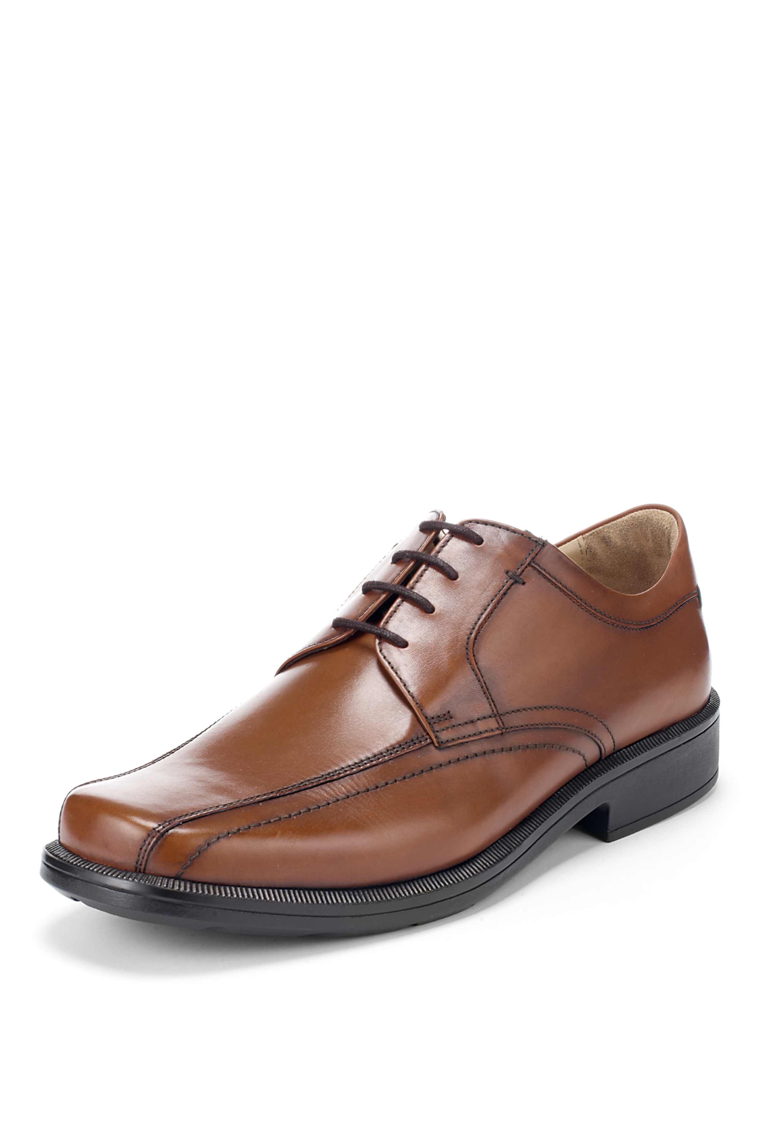 Airflex™ Leather Extra Wide Fit Plain Lace Up Shoes 1 of 4