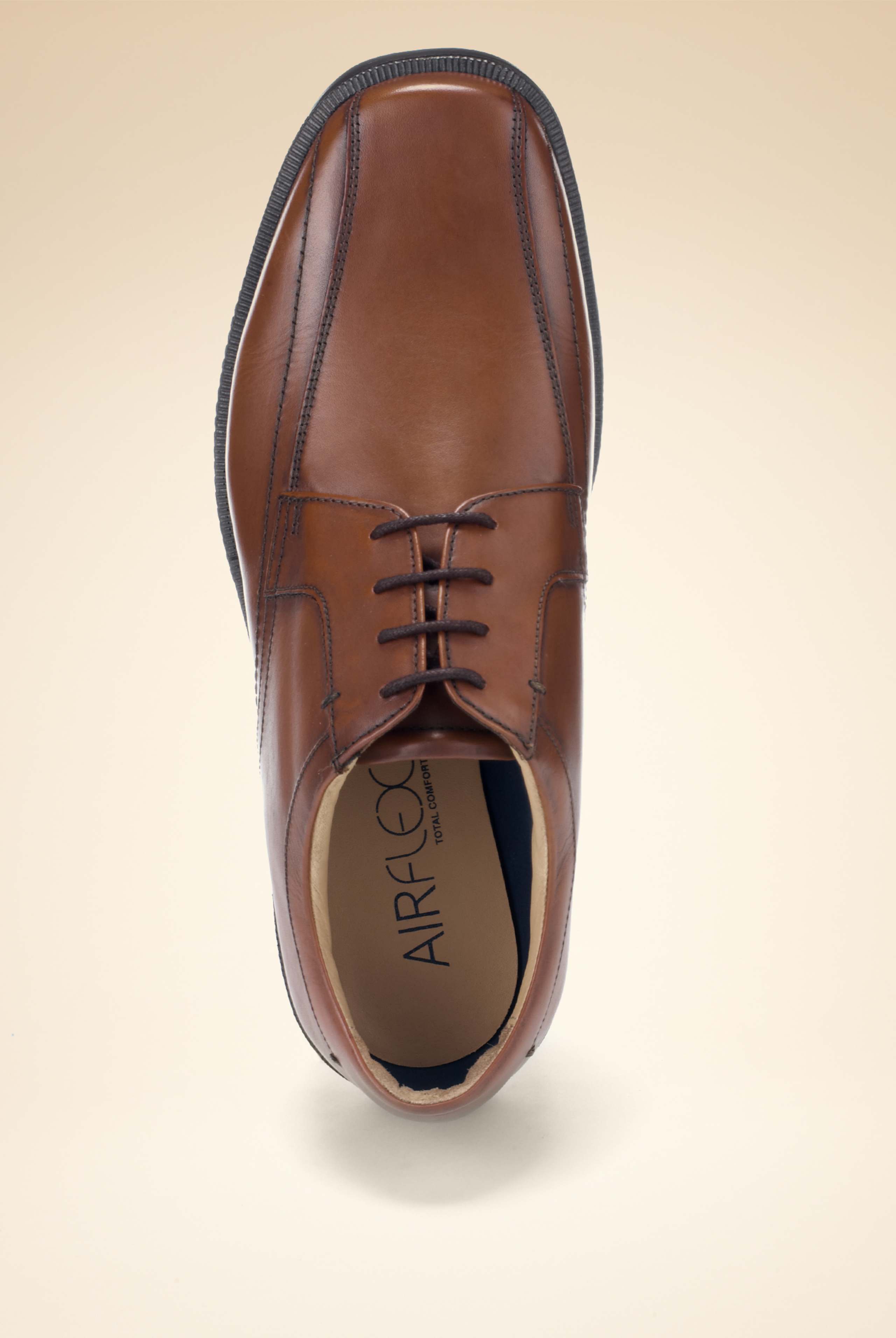 Airflex™ Leather Extra Wide Fit Plain Lace Up Shoes 2 of 4