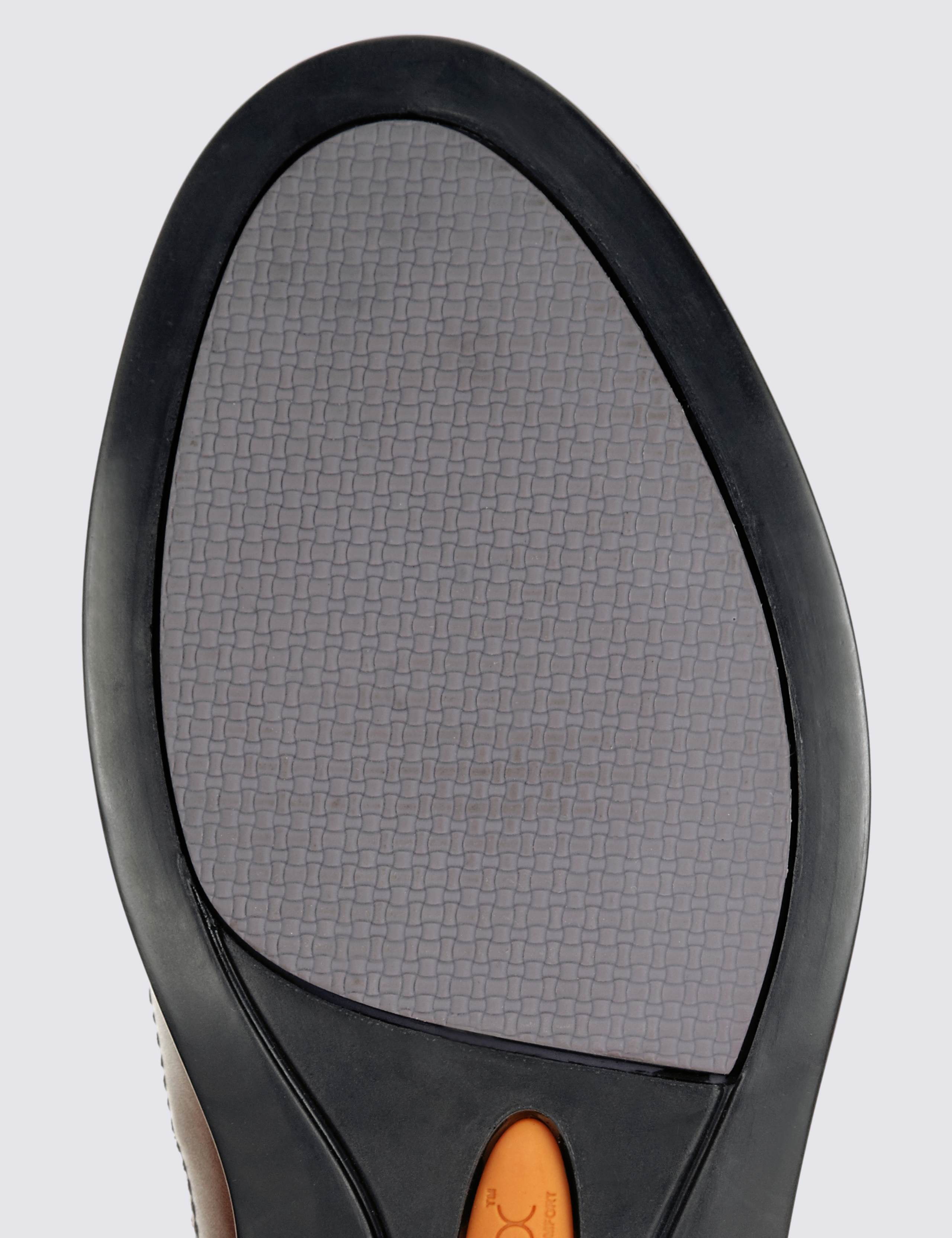Extra Wide Leather Brogues with Airflex™ 4 of 4